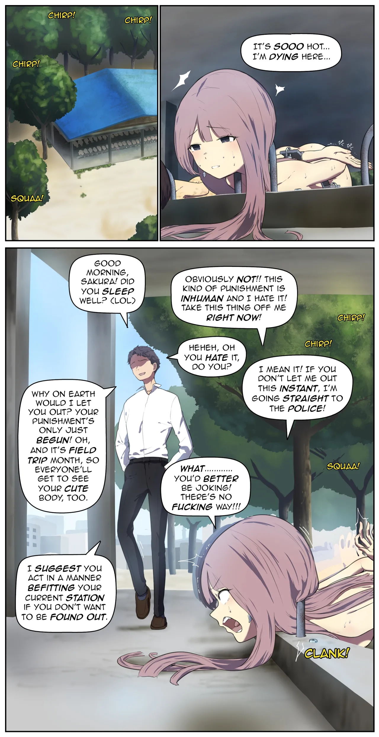 A life in the barn as punishment for a delinquent girl who has been spoiled until now【Translated by kochakaden】 page 5 full