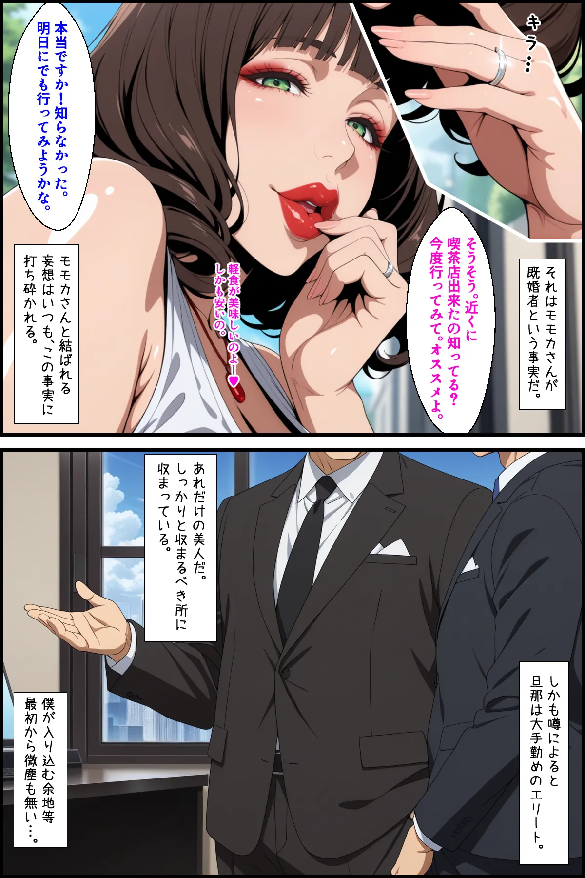 爆乳人妻サキュバス_38_もキッツい熟サキュバスも_淫紋堕ちさせてラブラブする話 page 2 full