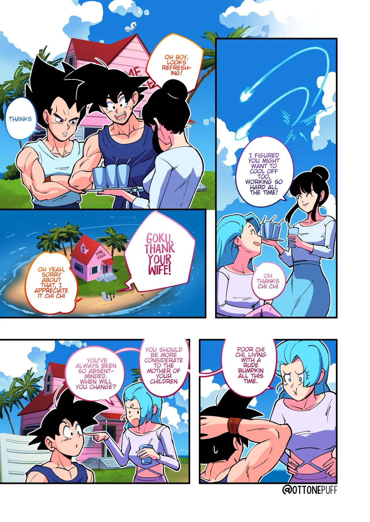 Untitled Bulma x Goku page 2 full