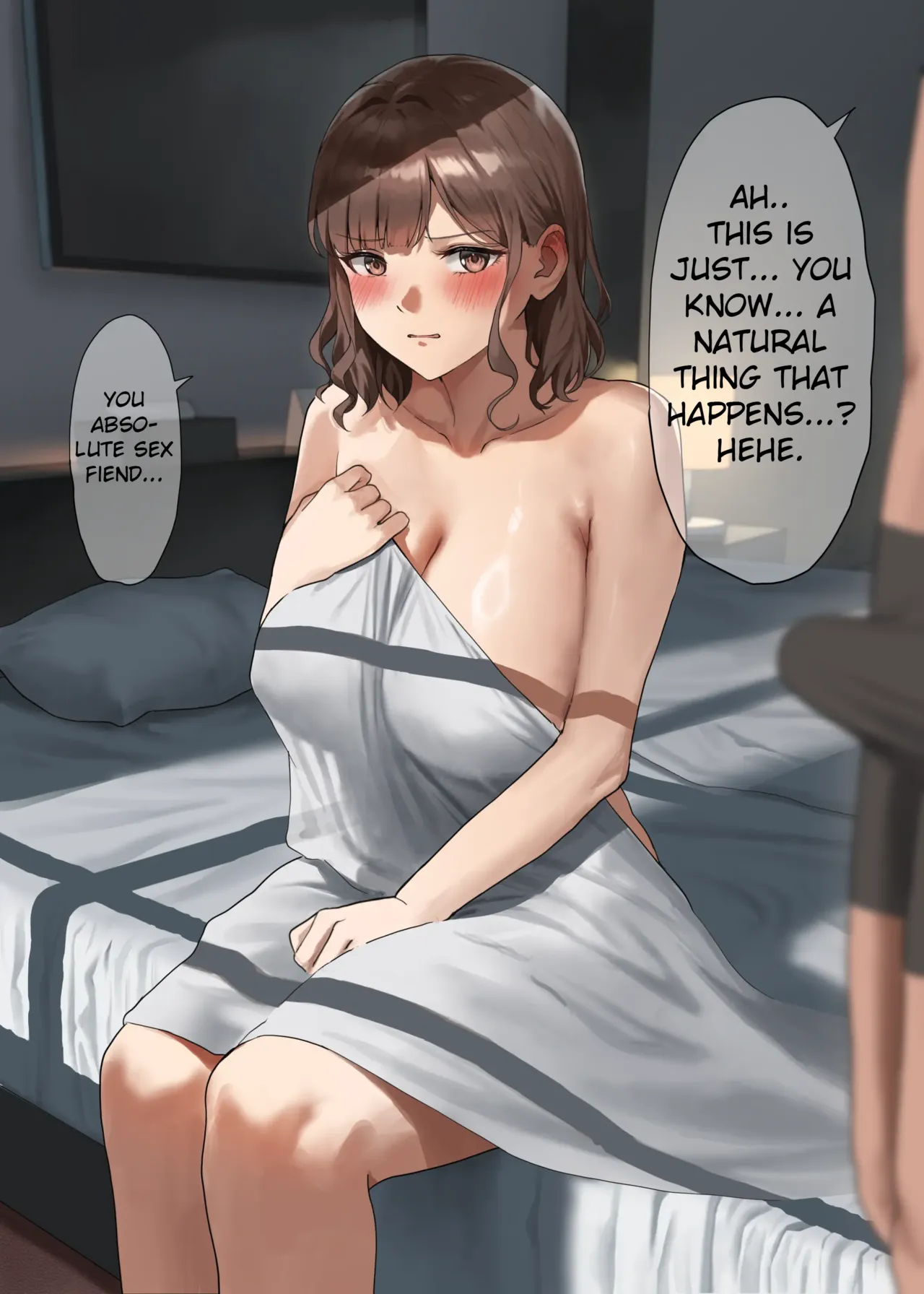 Ichiya Aketa Asa, Asadachi o Fella de Sukkiri Sasete Kureru Suiei-bu Komon no Sensei | The Morning After, My Swimming Club Coach Gives Me a Blowjob to Relieve My Morning Wood page 7 full