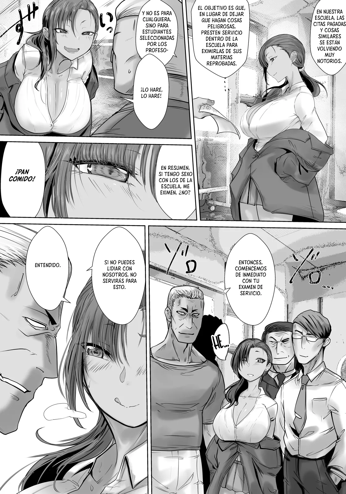 Kabejiri Shidou ~Seito Kai Hoshuu Seido~｜Orientación de Culo en la Pared: sistema de recuperación de disciplina sexual page 4 full