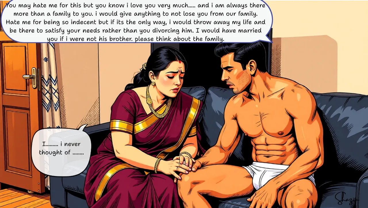 Sudha the unsatisfied housewife Part 1 page 9 full