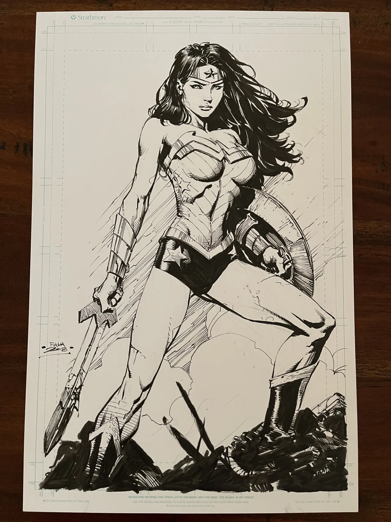 Wonder Woman by David Finch page 2 full