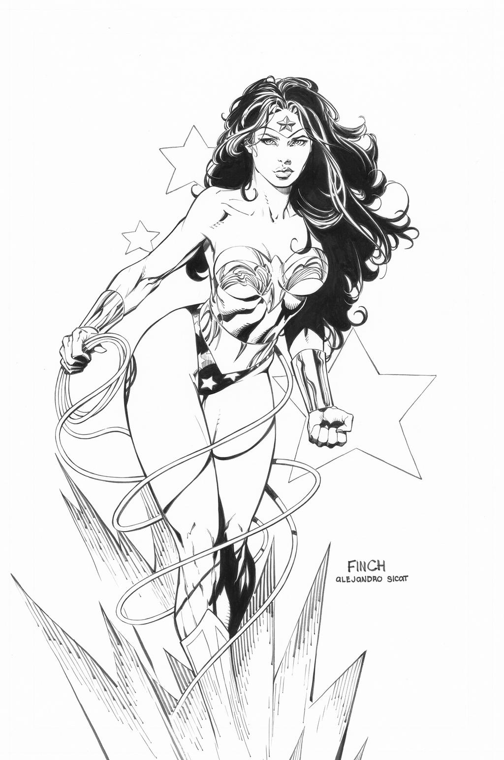 Wonder Woman by David Finch page 4 full