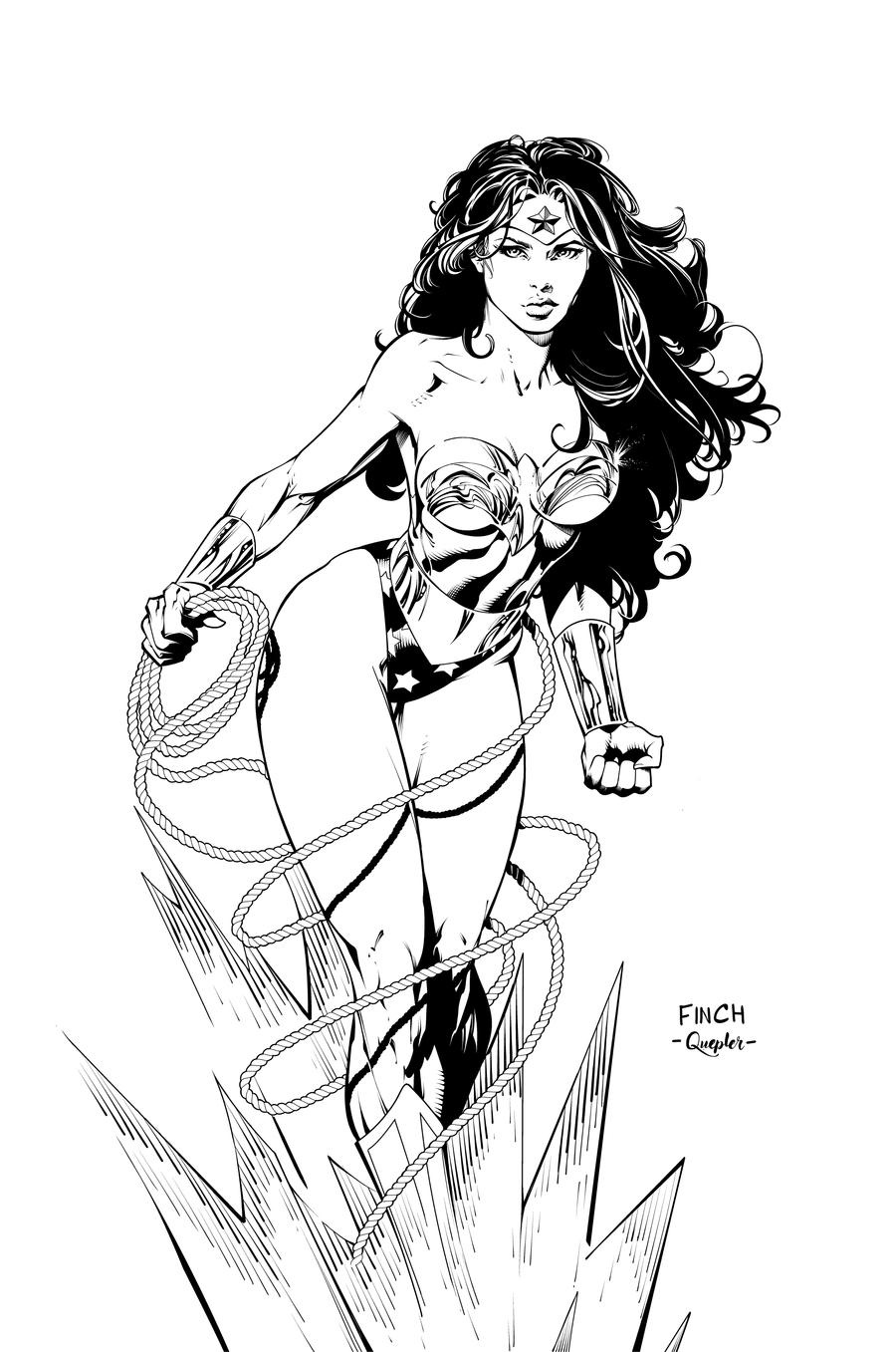 Wonder Woman by David Finch page 5 full