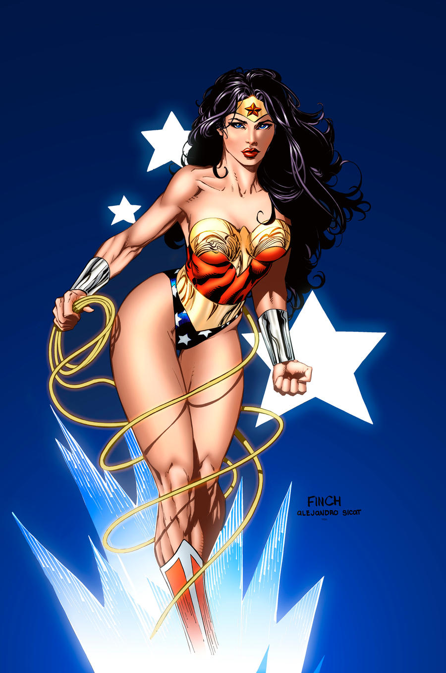 Wonder Woman by David Finch page 6 full