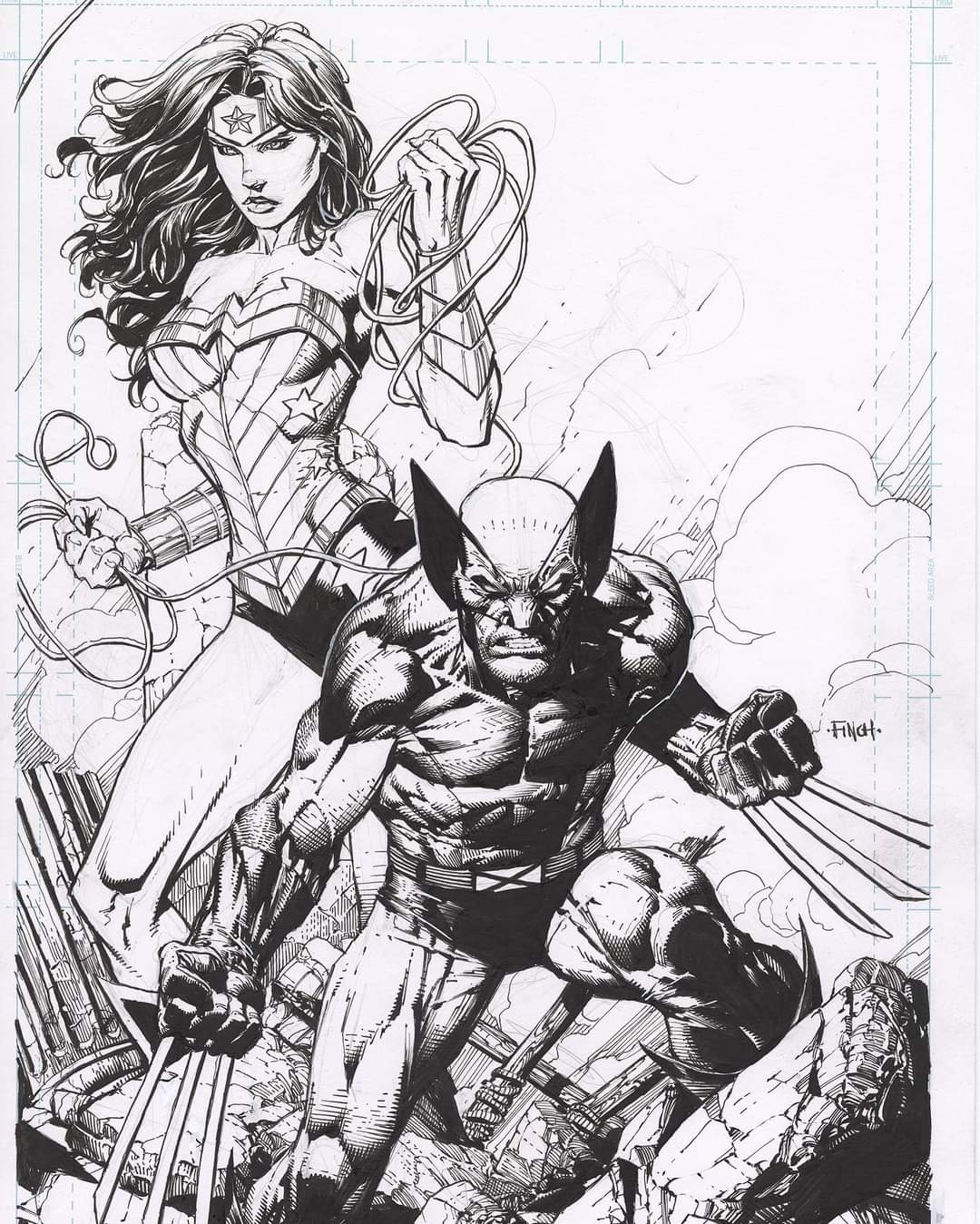Wonder Woman by David Finch page 7 full