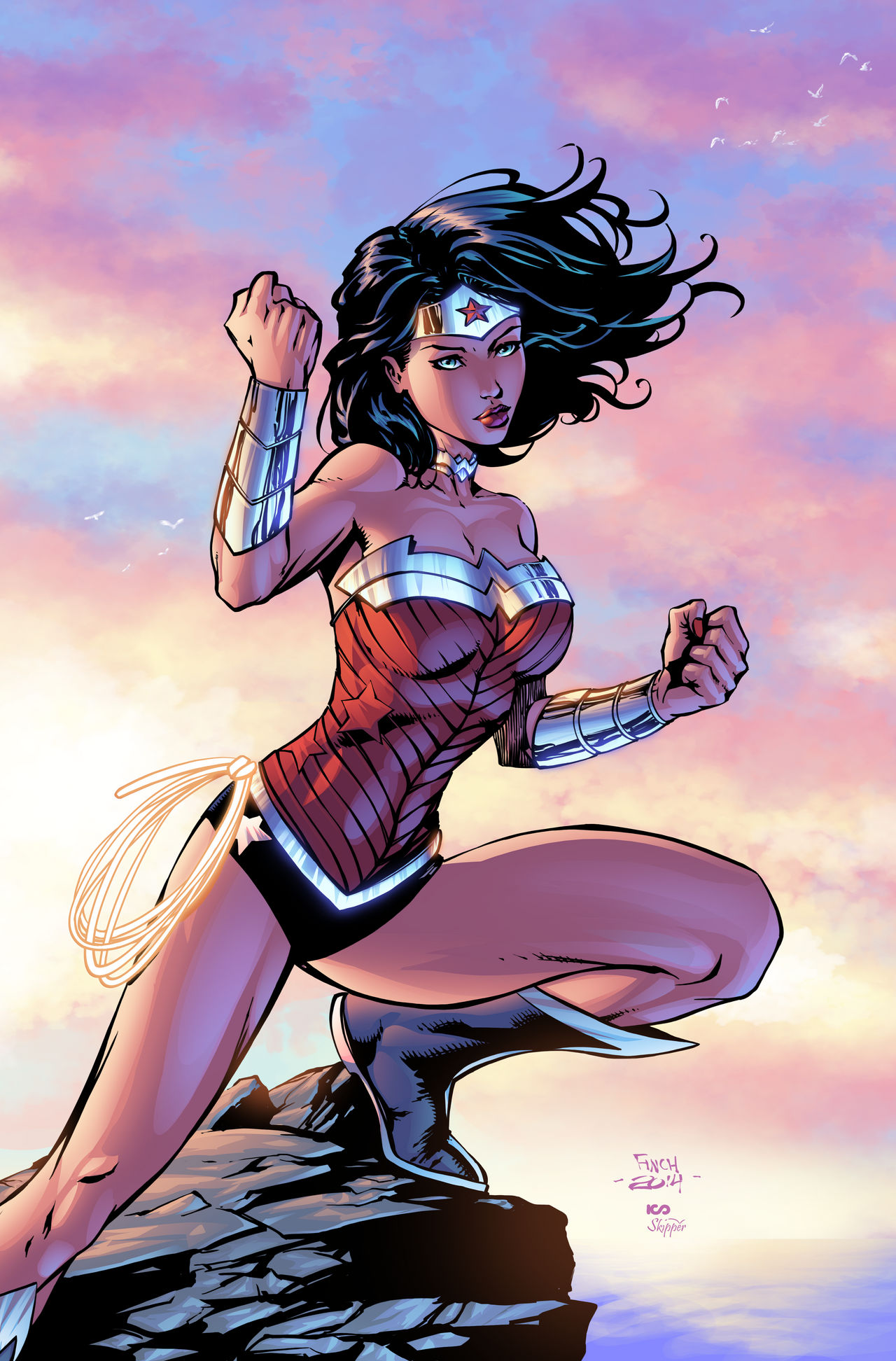 Wonder Woman by David Finch page 8 full
