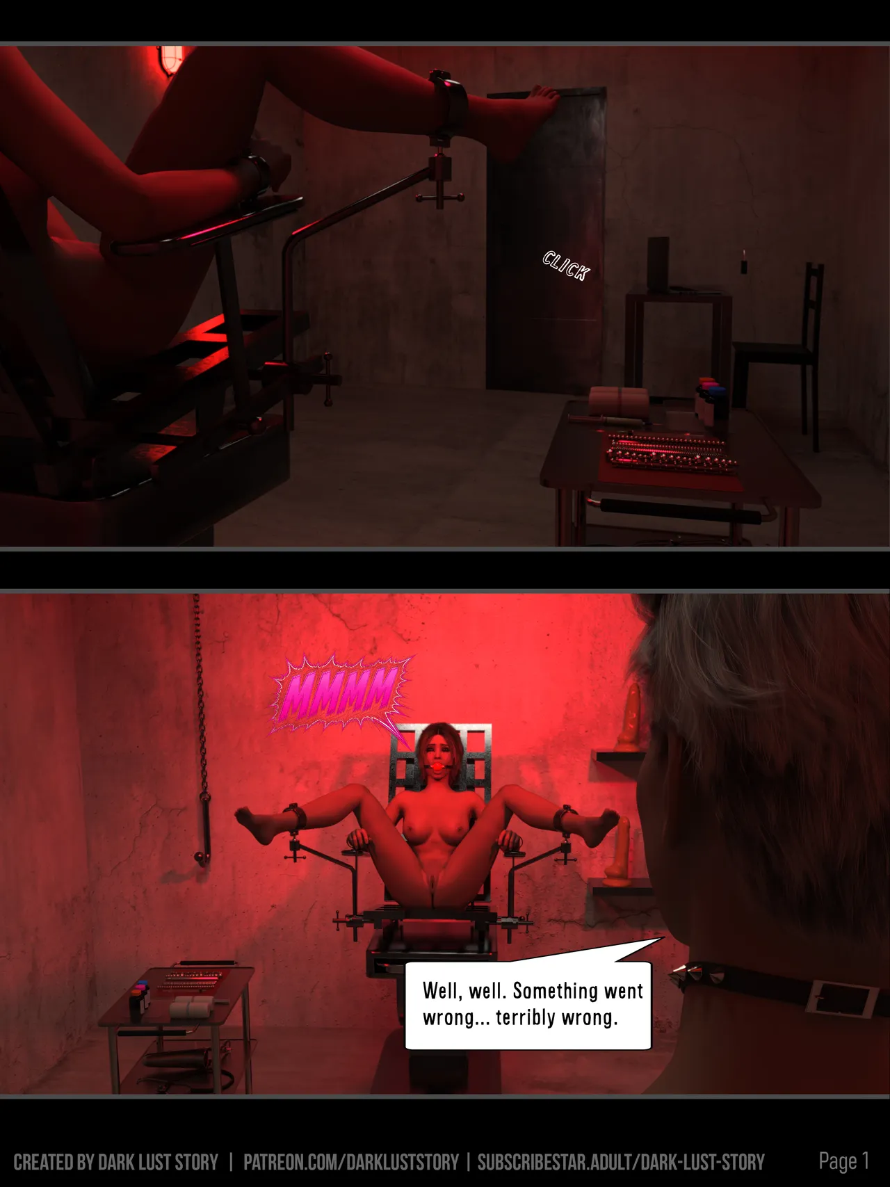 Neon Blood - Episode 9 The Lie Between Us page 1 full