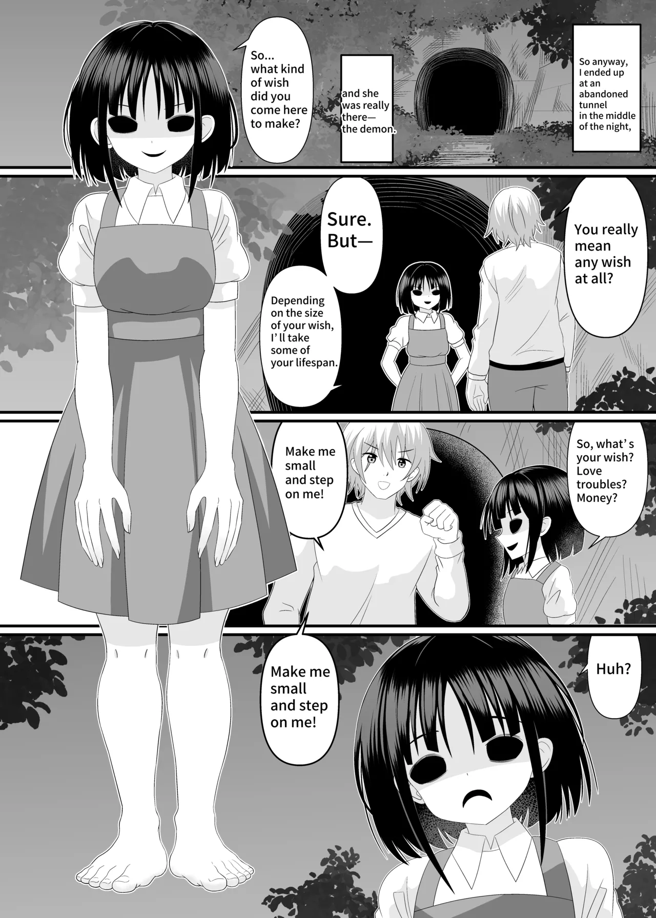 I want to be stepped on by a yokai girl page 3 full