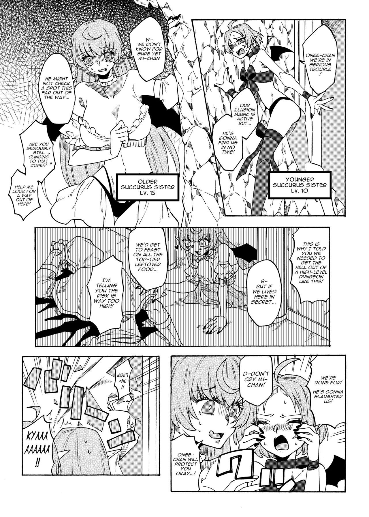 Saikyou Yuusha ga Zako Succubus Shimai no Seieki Server ni naru Hanashi! | The Story of the Strongest Hero Becoming a Semen Dispenser for Small-Fry Succubus Sisters! page 5 full