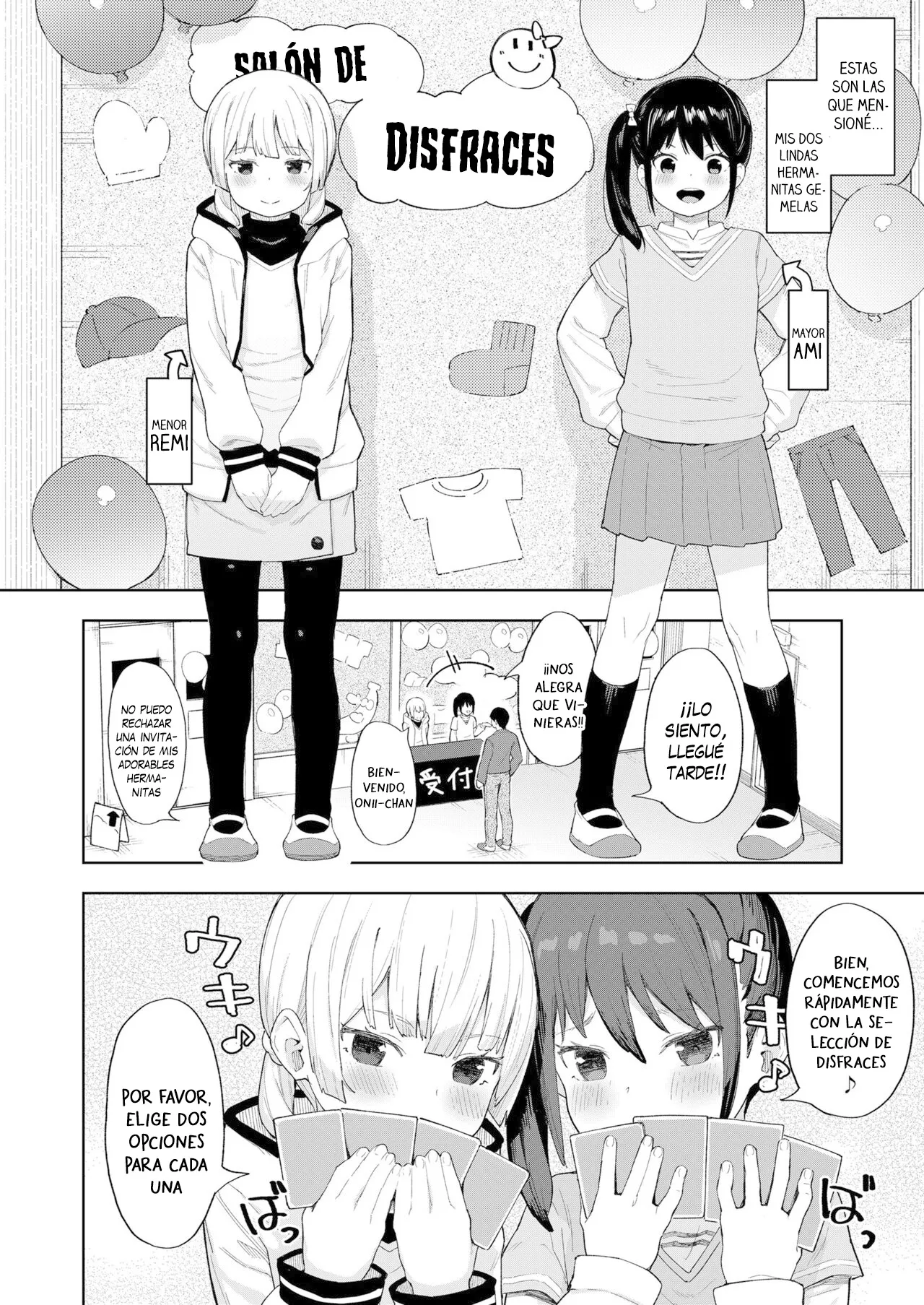 Koakuma-tachi ga Yattekita! | ¡¡Han llegado las pequeñas diablillas!! page 4 full