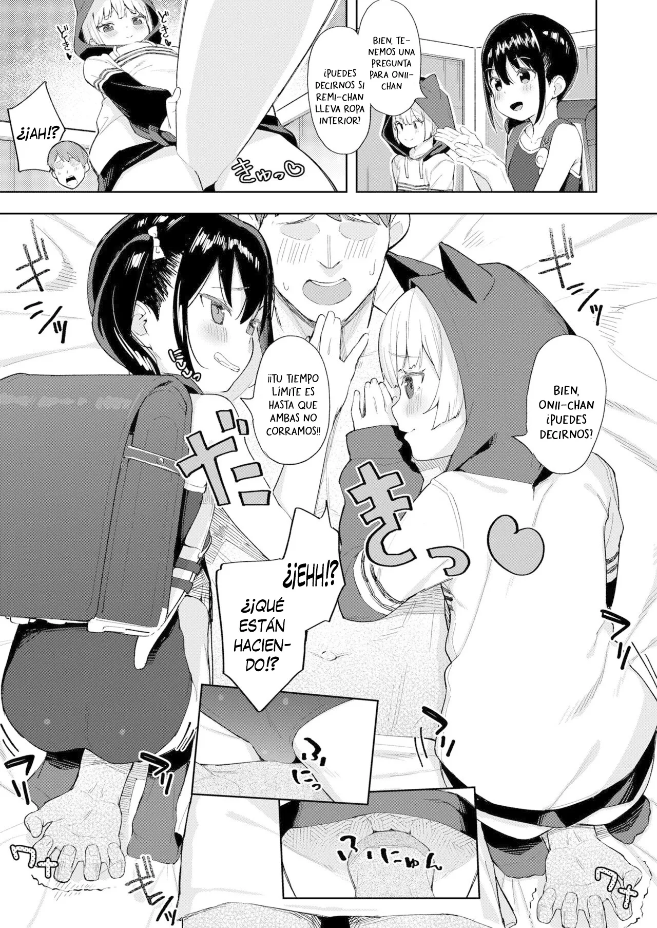 Koakuma-tachi ga Yattekita! | ¡¡Han llegado las pequeñas diablillas!! page 9 full
