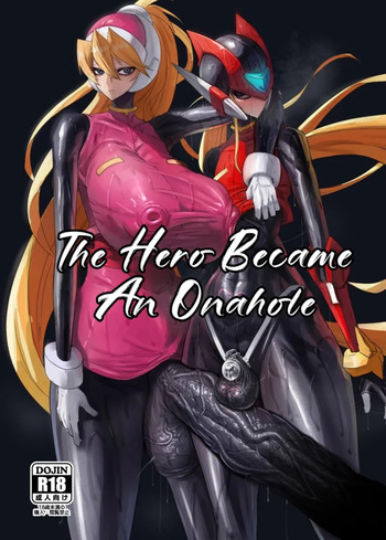 The Hero Became An Onahole cover
