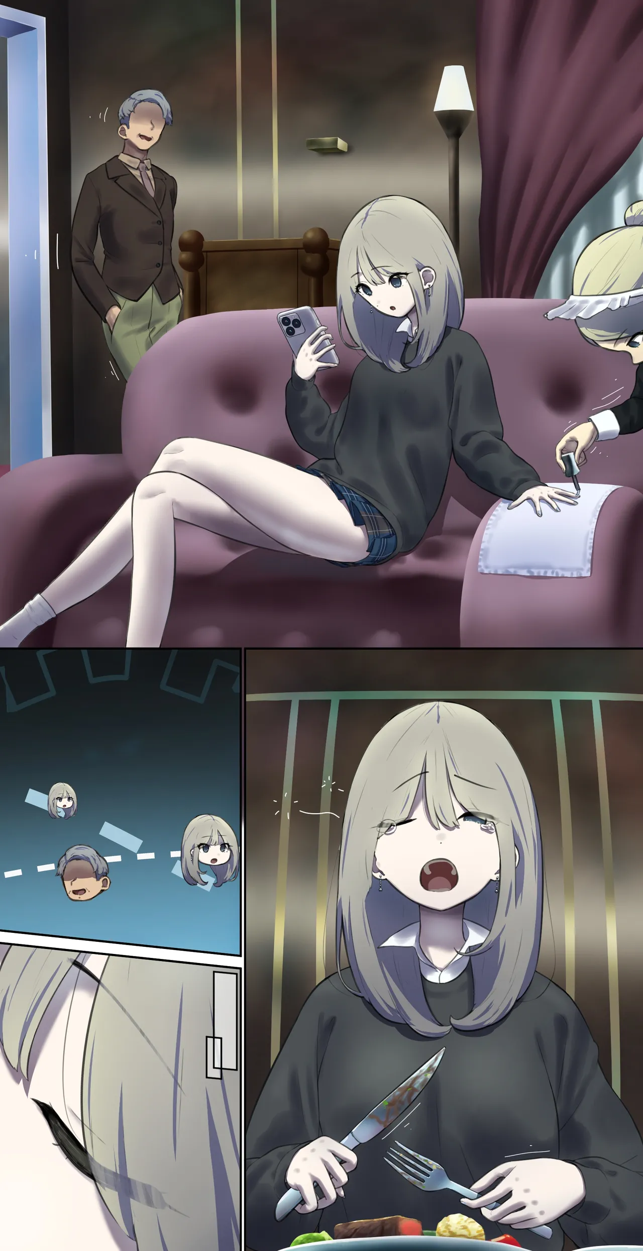 The young lady who was a human animal page 9 full