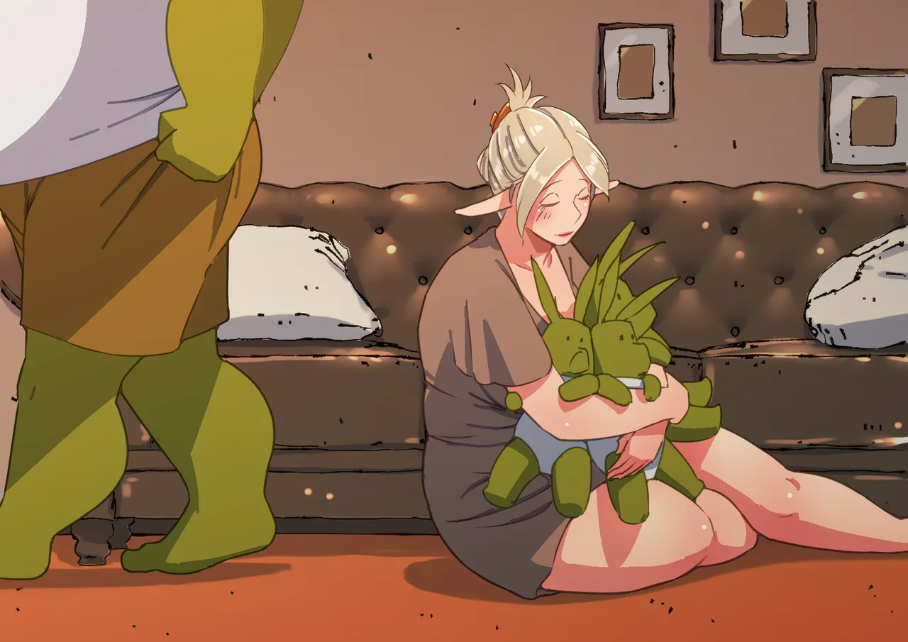 Elf sitter &amp; Orc Babies page 10 full
