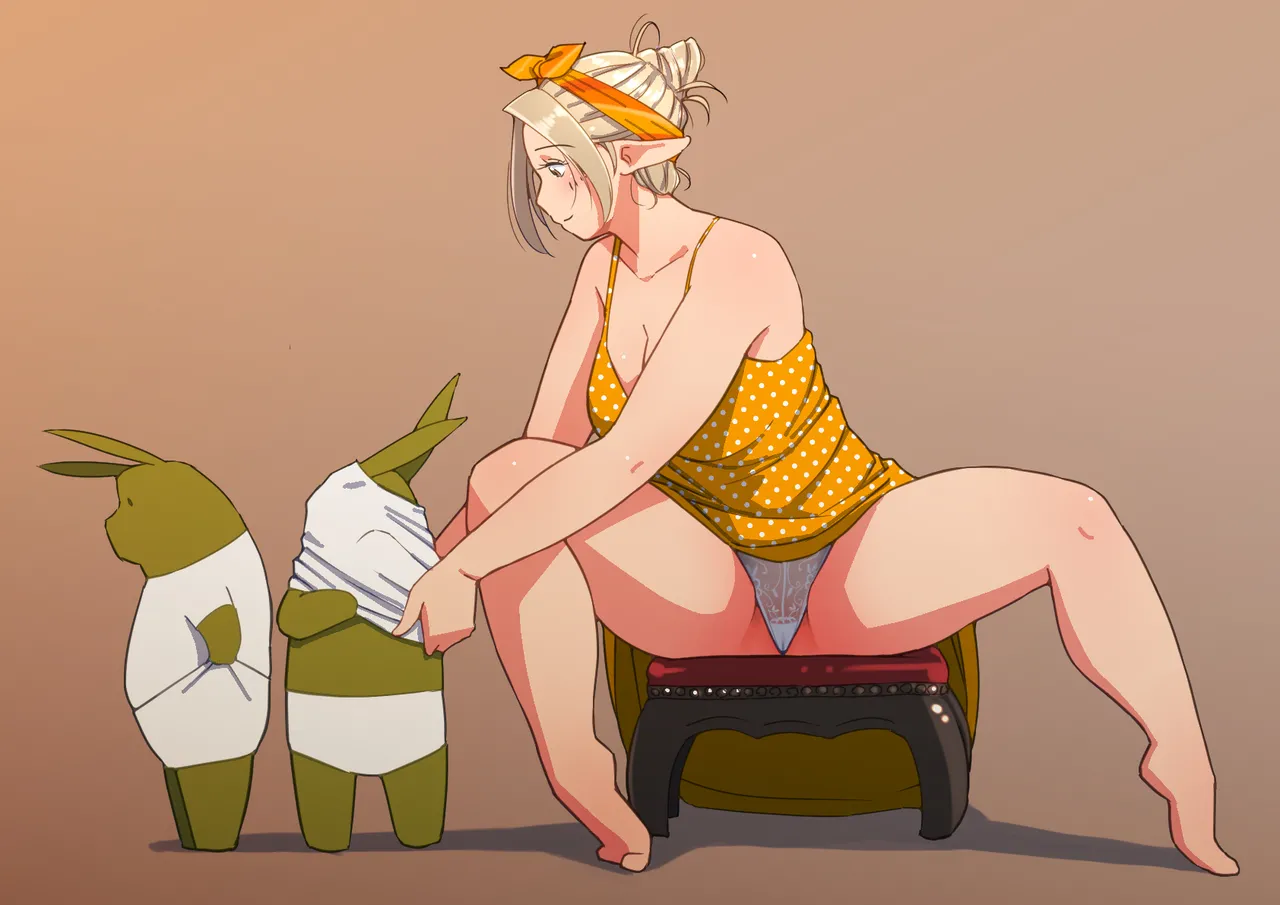 Elf sitter &amp; Orc Babies page 3 full