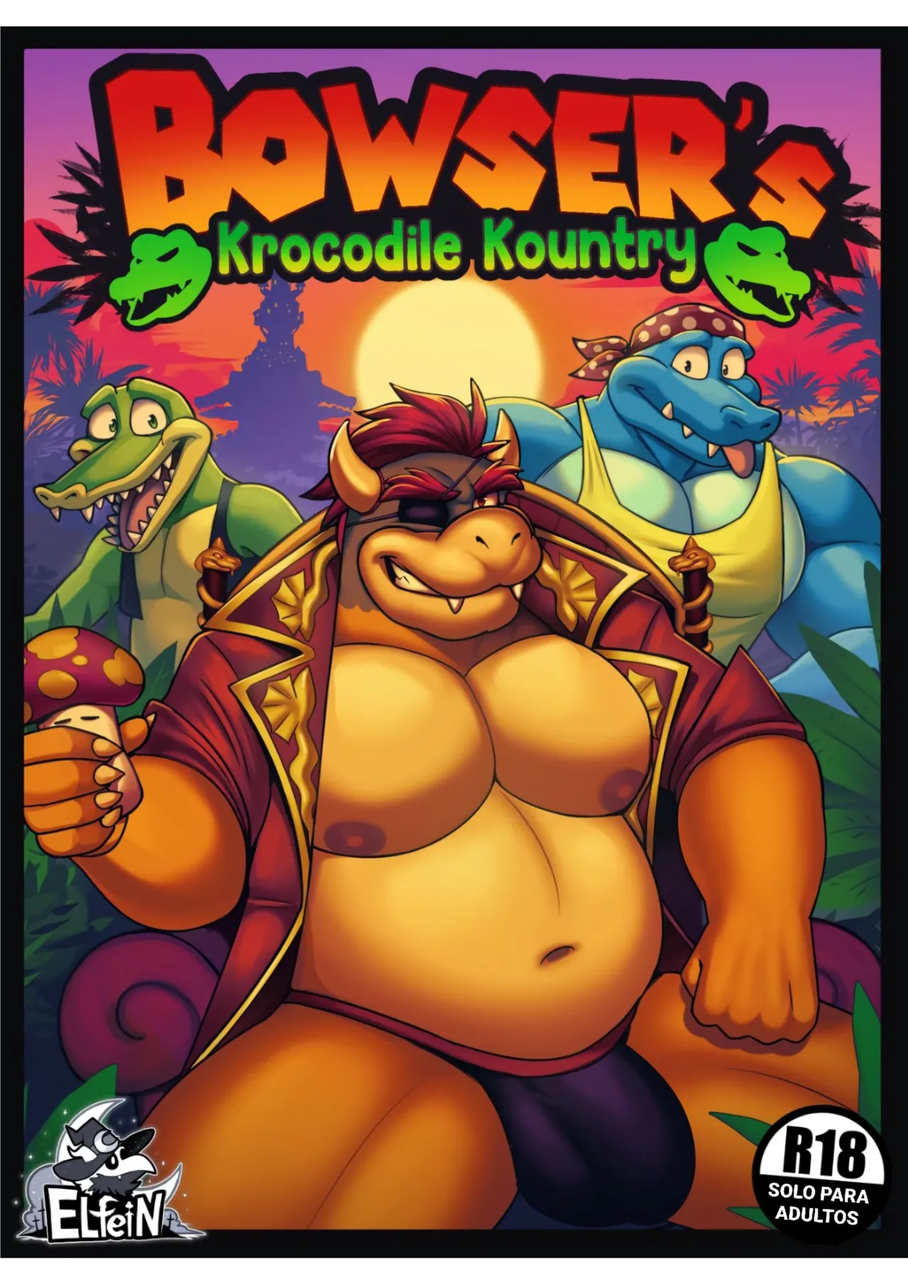BOWSER Krocodile Kountry page 1 full