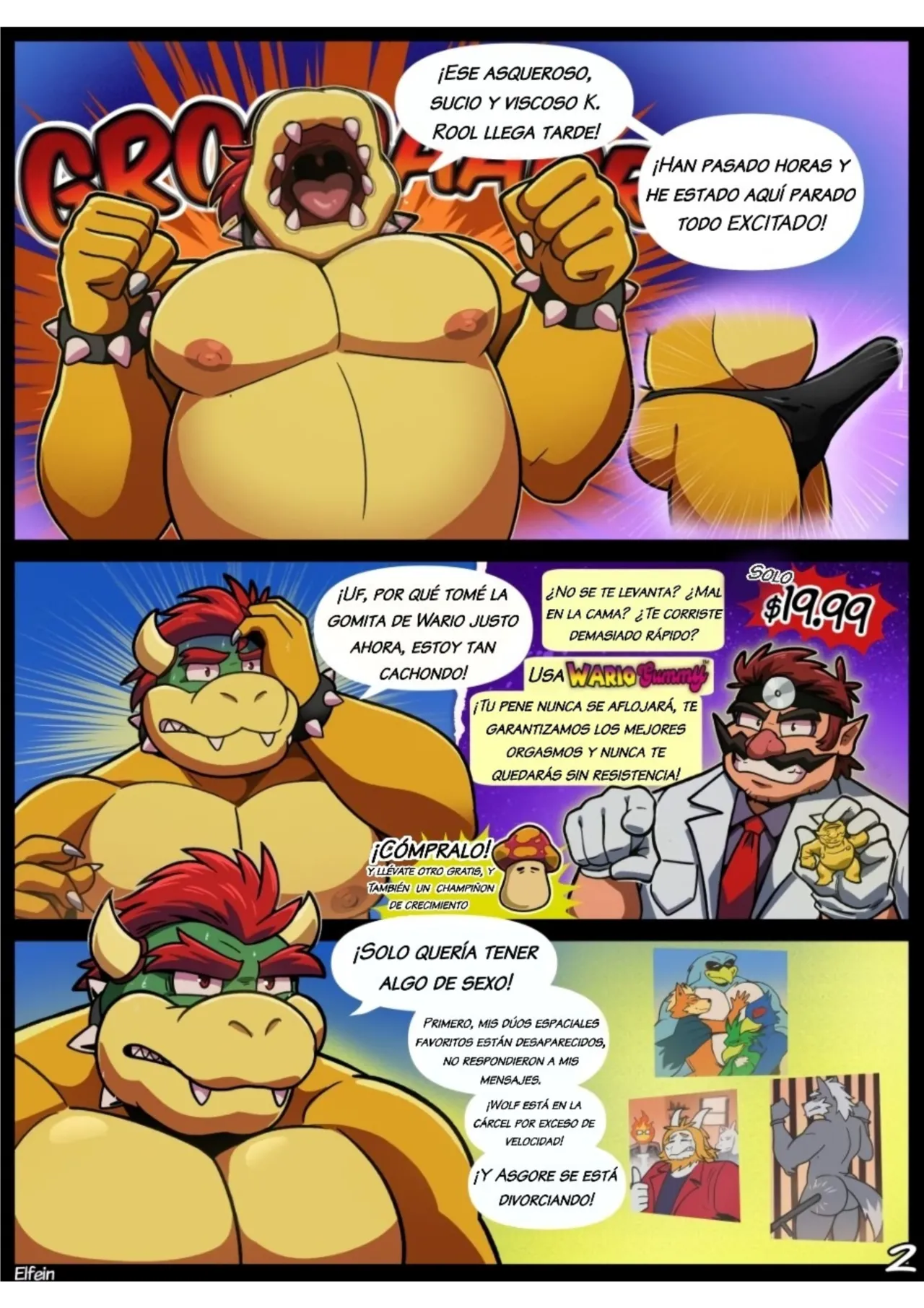 BOWSER Krocodile Kountry page 3 full