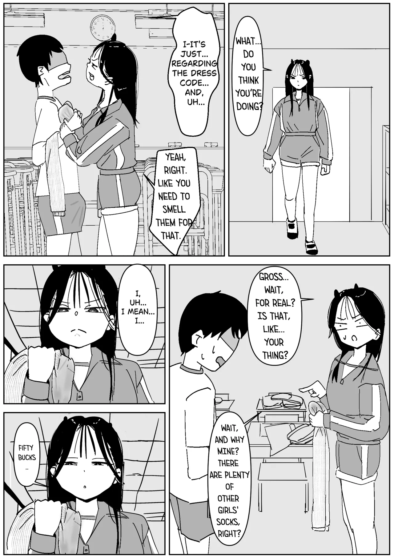 3-Day Dirty Loose Sock Domination page 4 full
