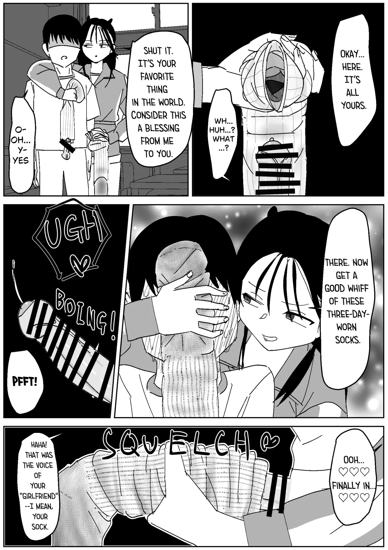 3-Day Dirty Loose Sock Domination page 8 full