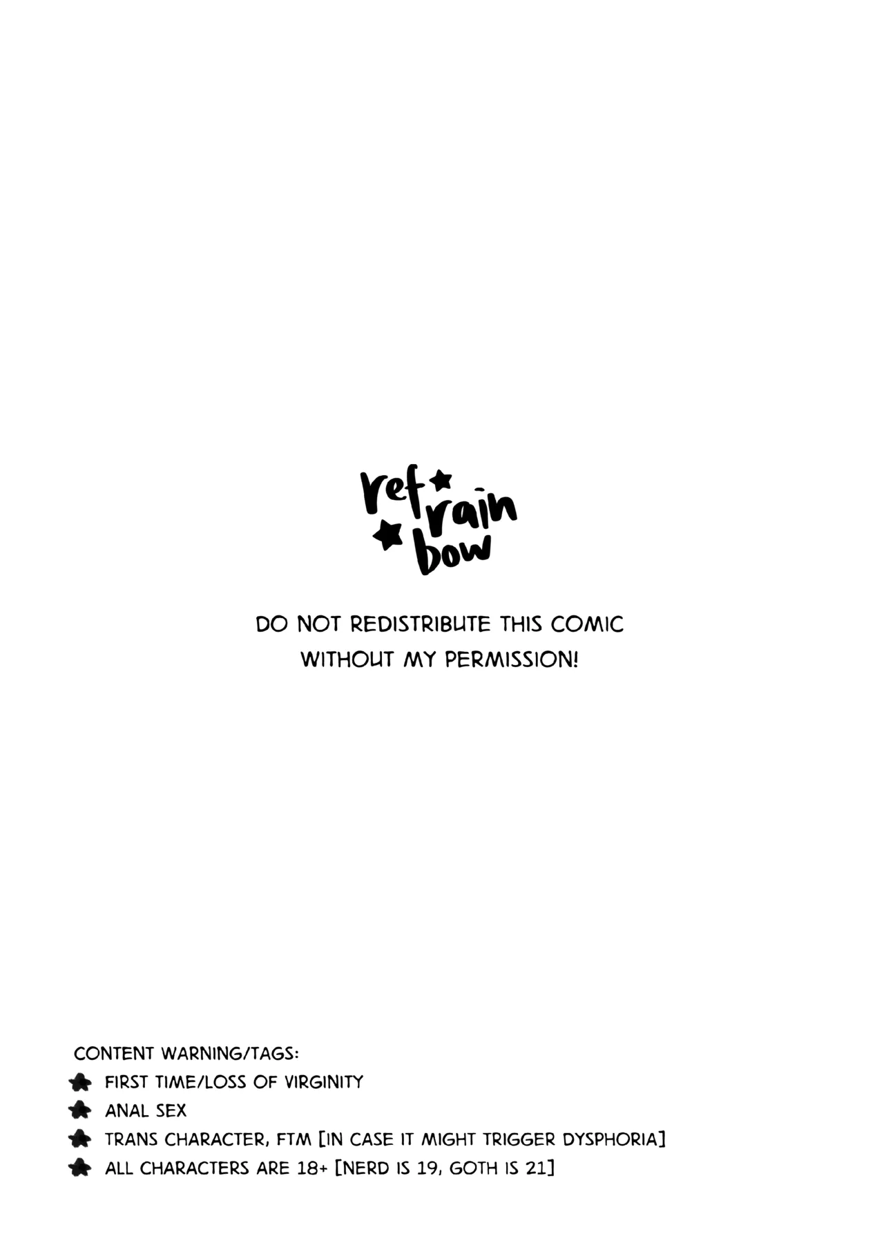 Boyfriends | Extra Chapter 01 - Goth X Nerd page 2 full