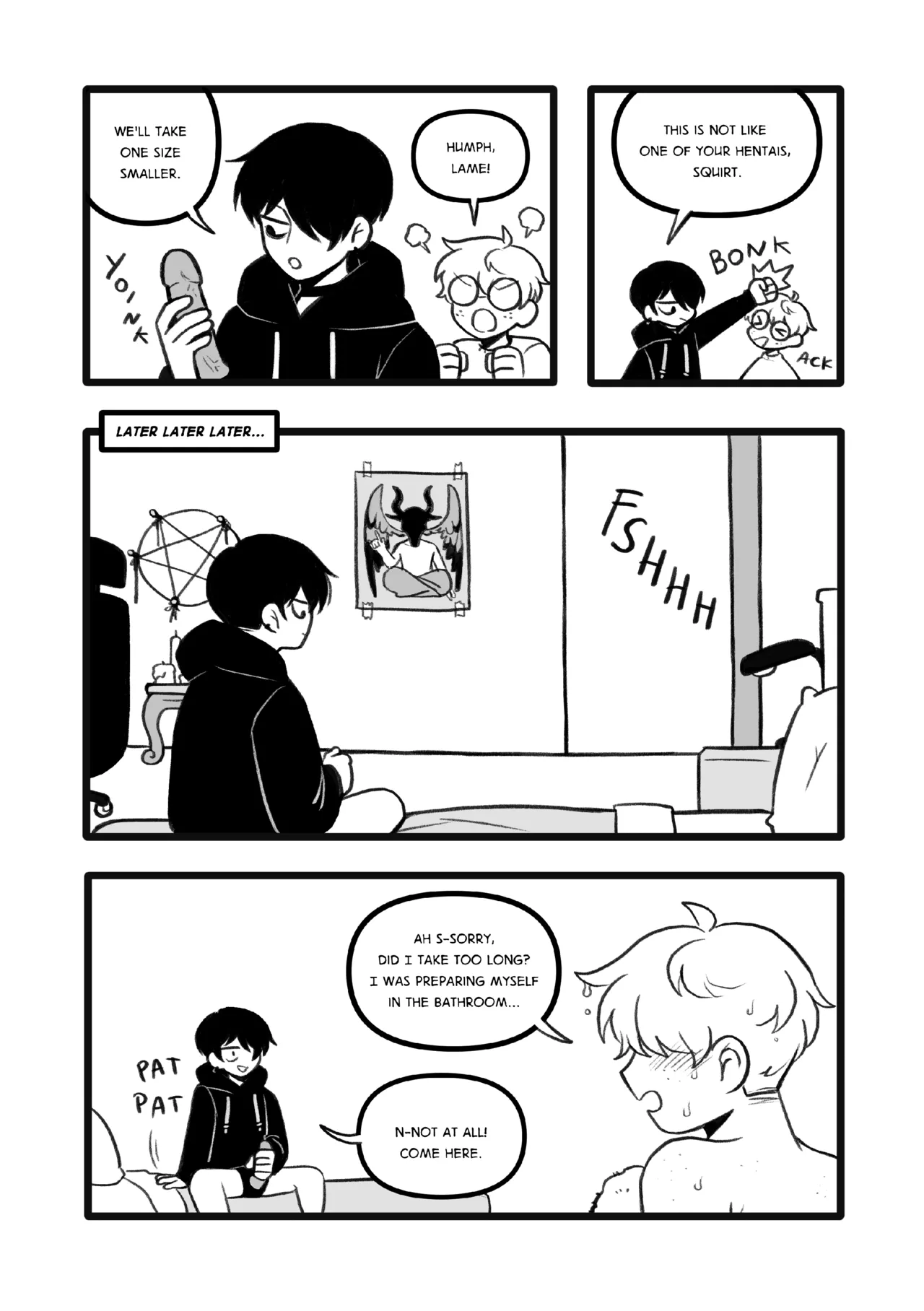 Boyfriends | Extra Chapter 01 - Goth X Nerd page 6 full