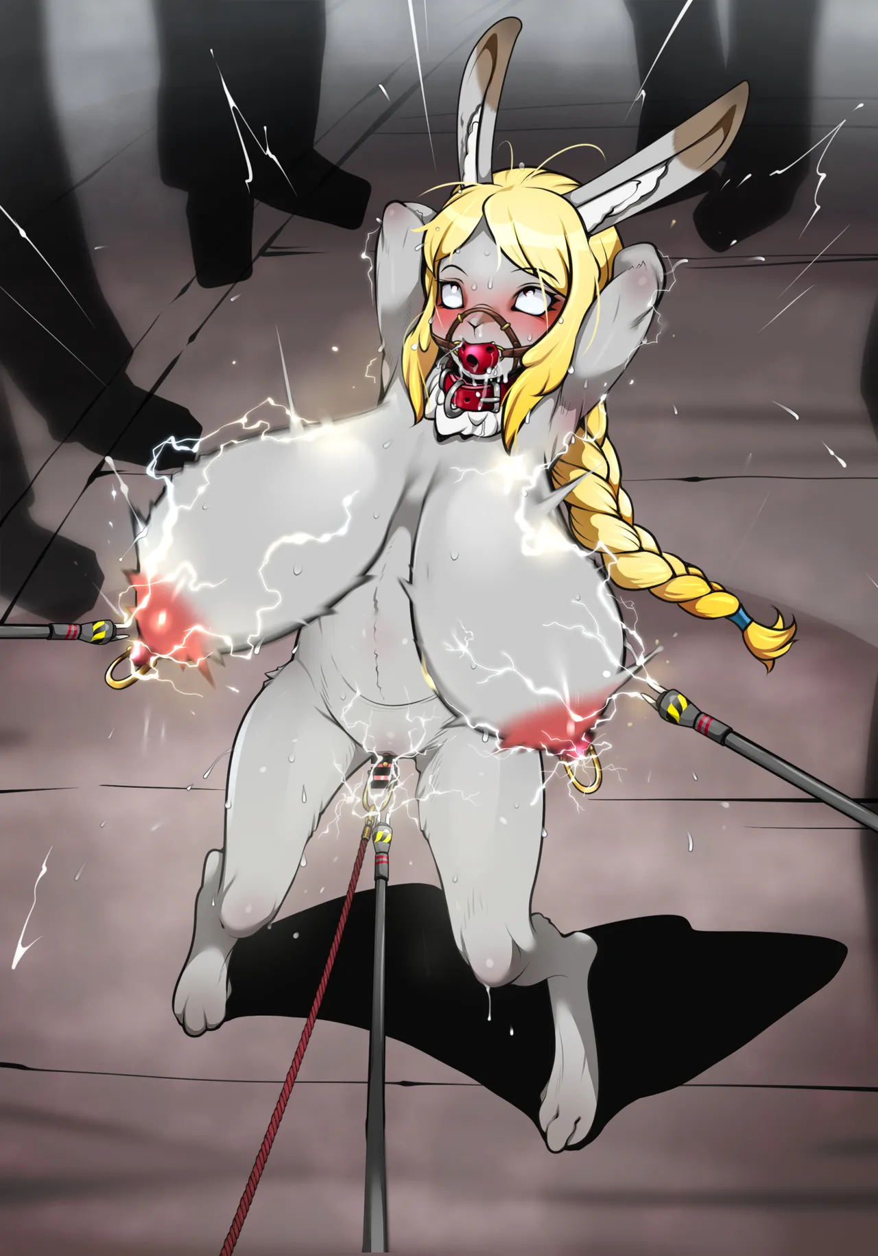 A picture of a rabbit suffering from animal disease! page 5 full