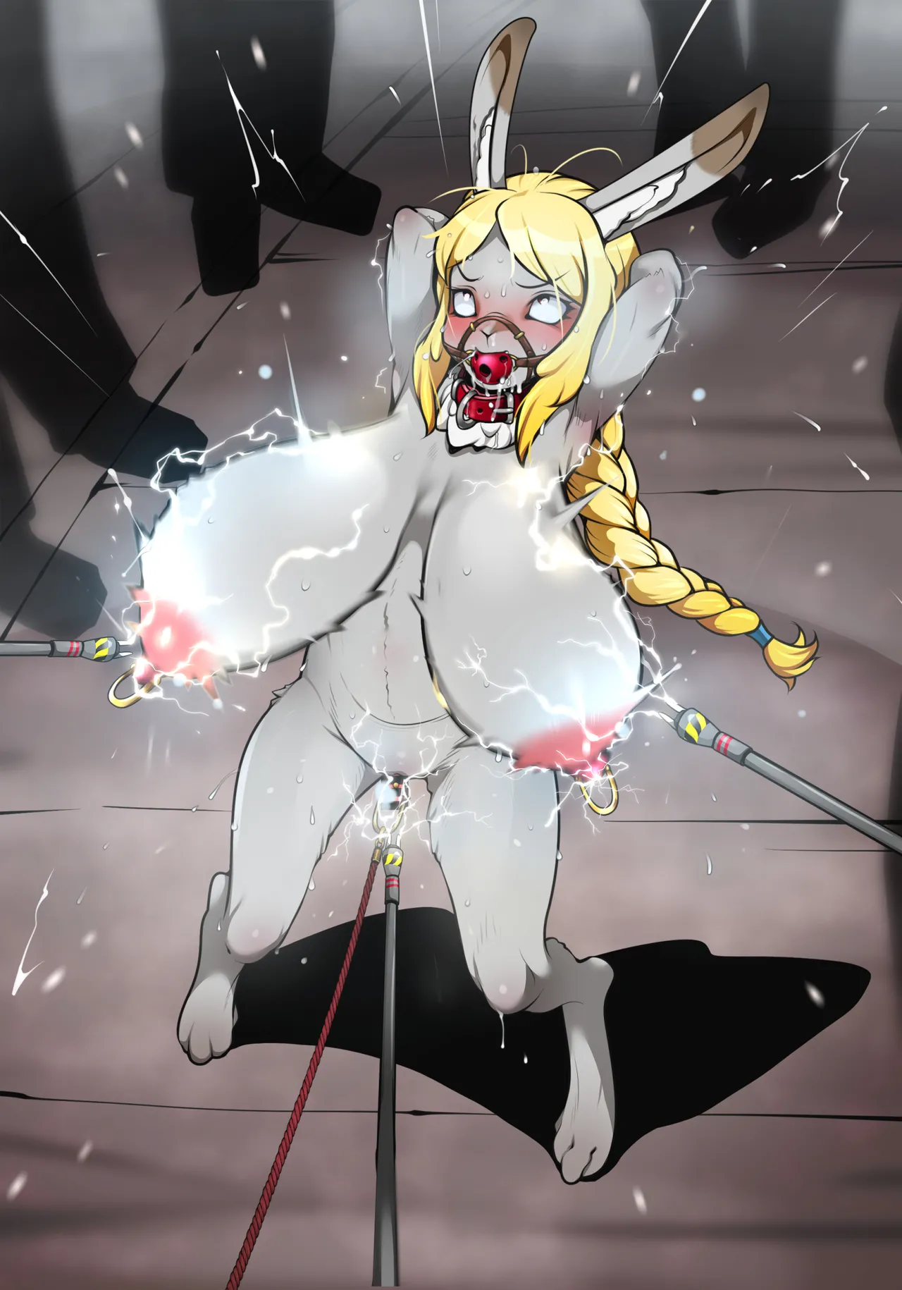 A picture of a rabbit suffering from animal disease! page 6 full