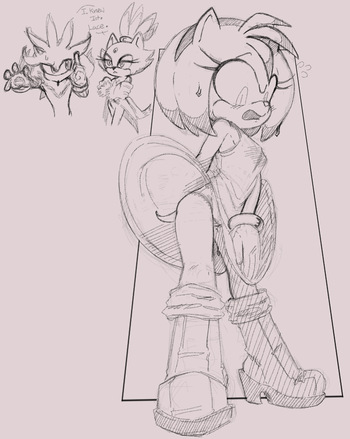 Amy rose up skirt gallery cover