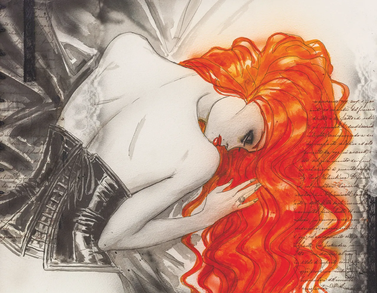 Illustrations érotiques des Fleurs du mal page 3 full
