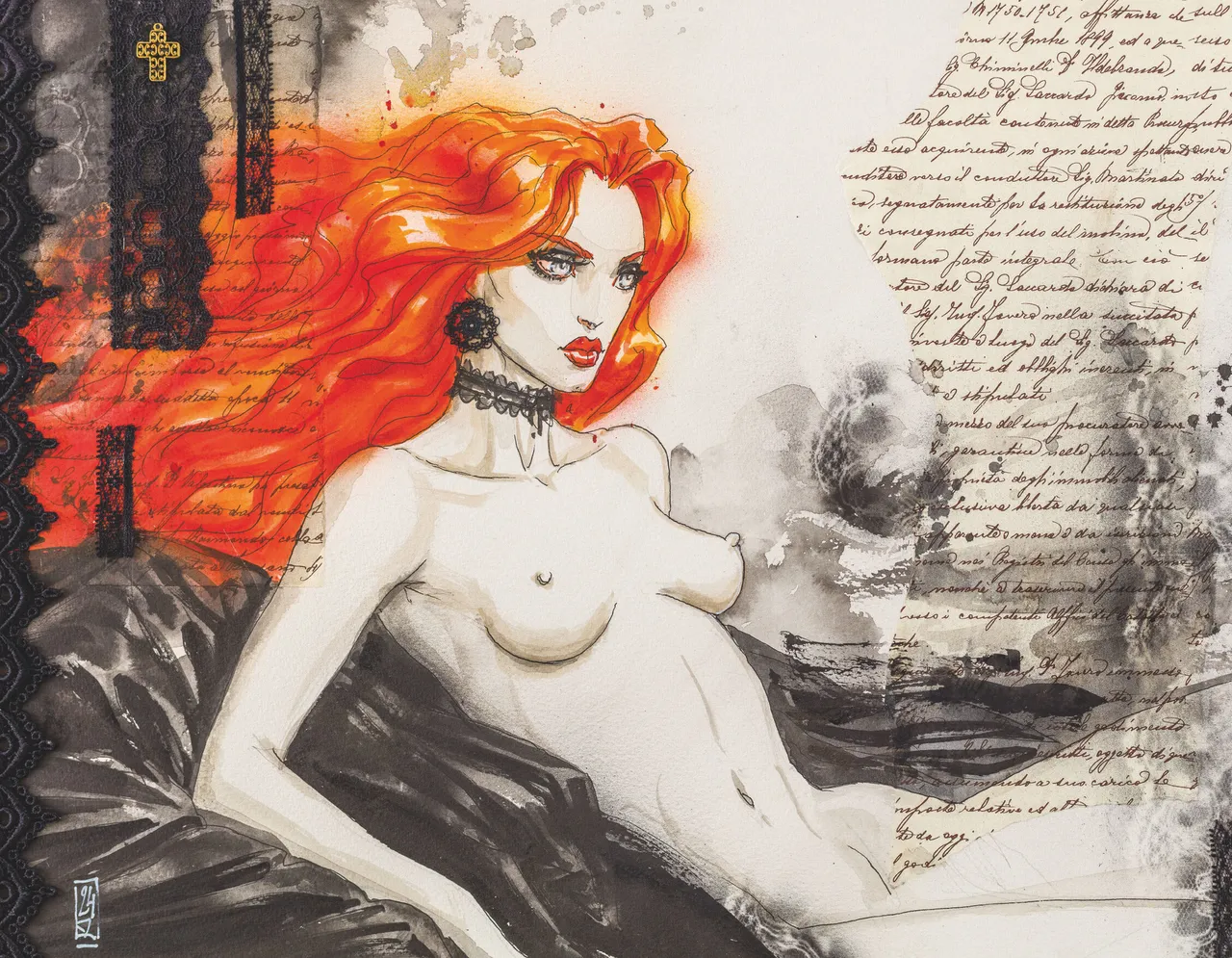 Illustrations érotiques des Fleurs du mal page 5 full