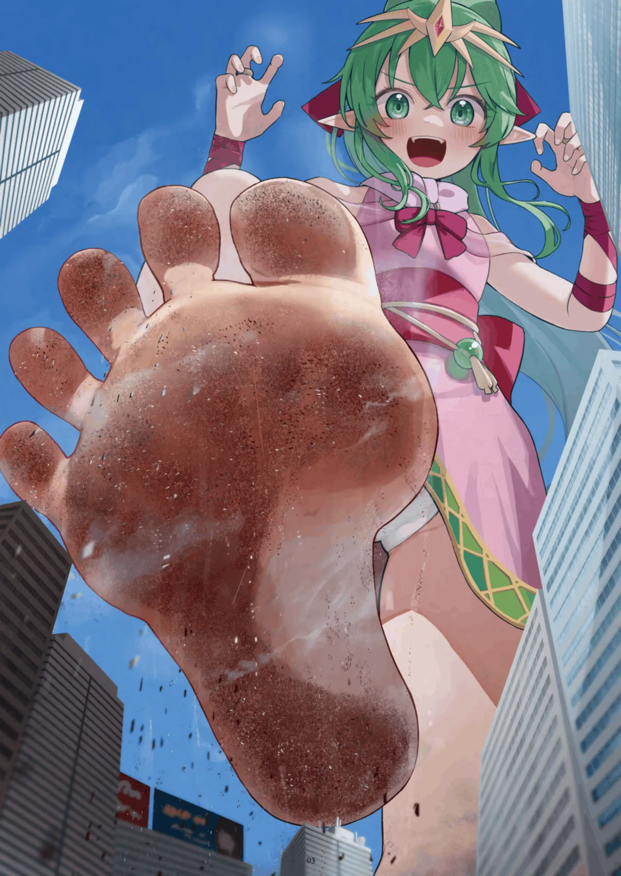 Tenshin Ranman Gigantic 10th page 3 full