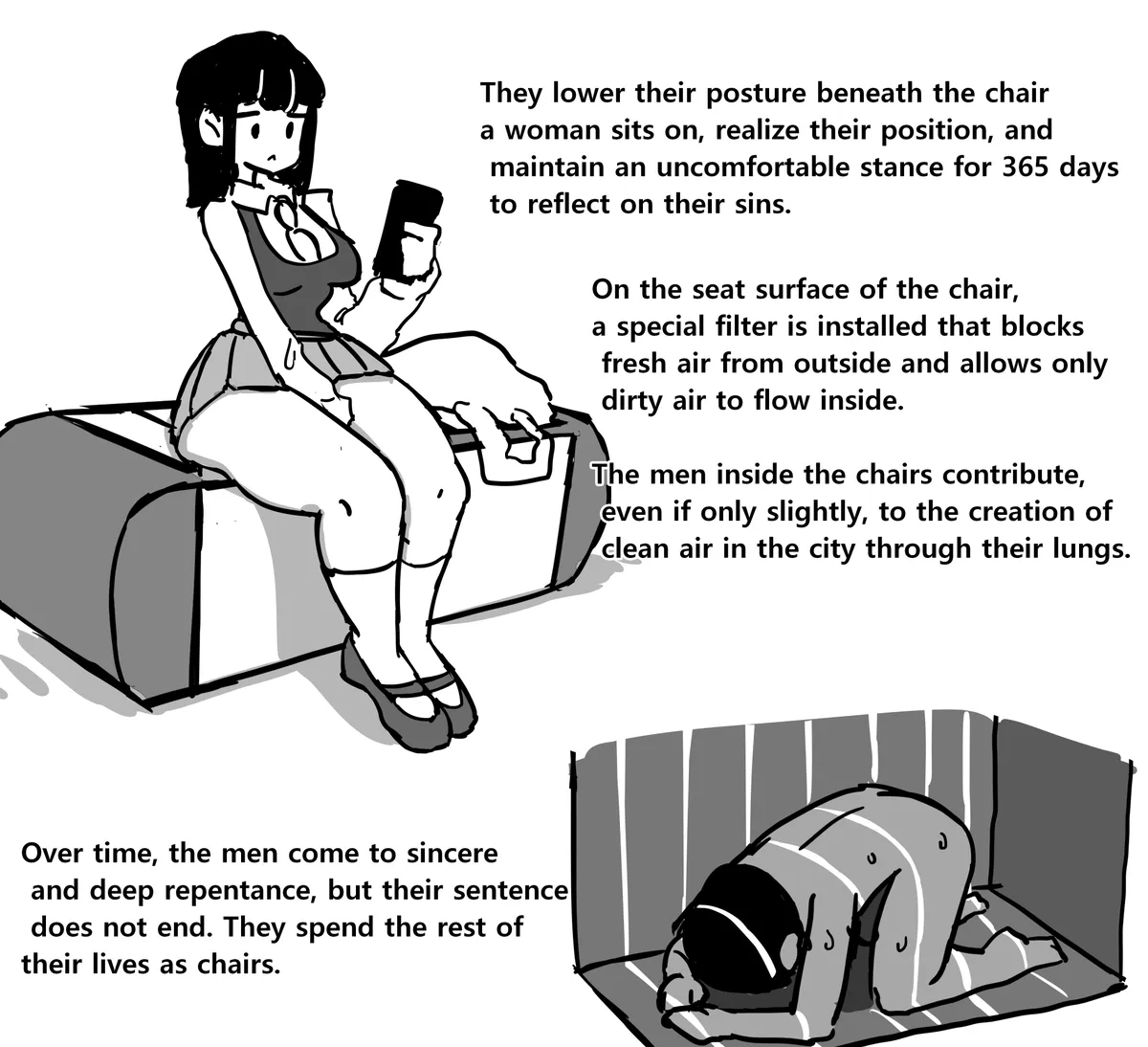Public chairs in a world where women are superior to men page 2 full