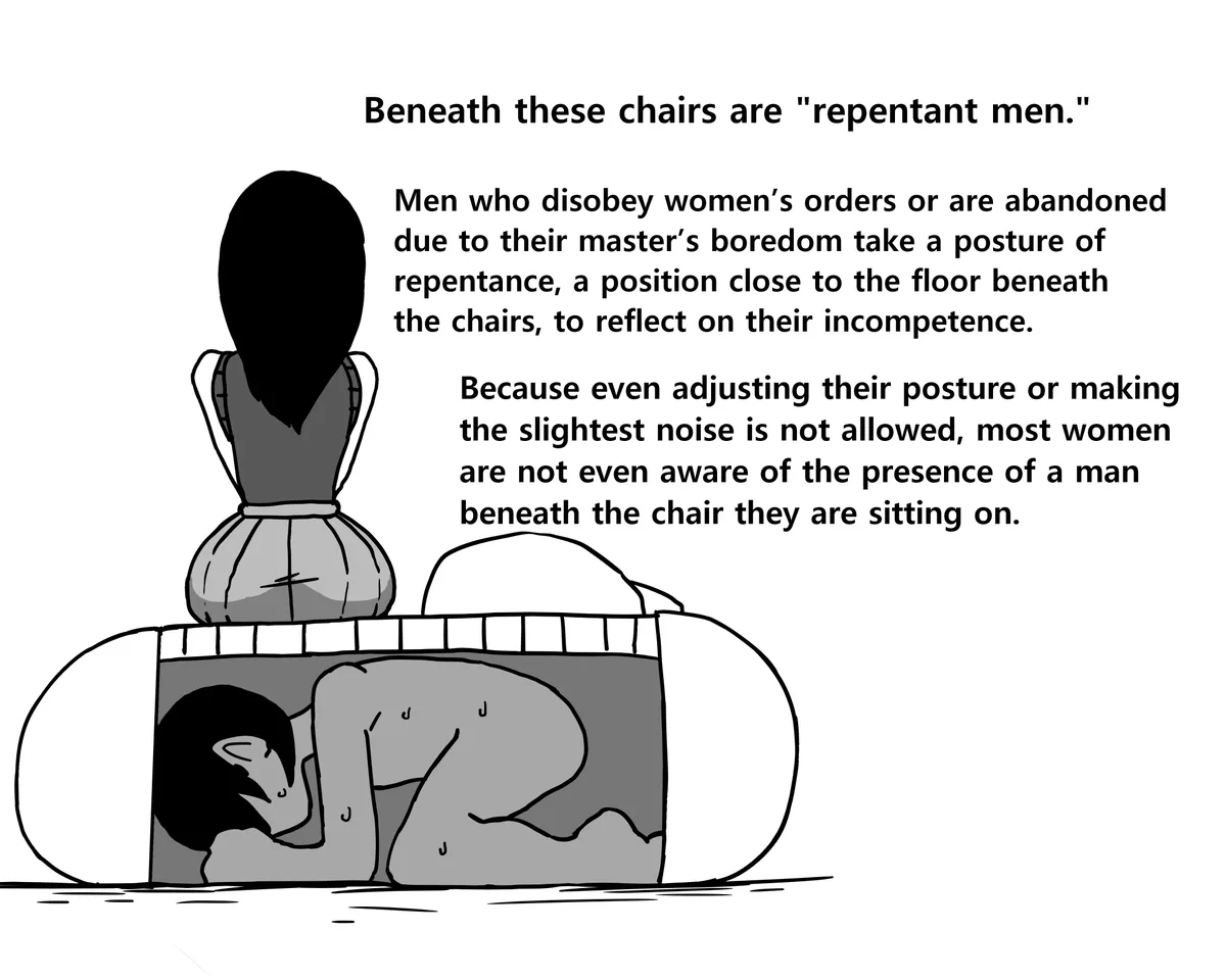 Public chairs in a world where women are superior to men page 3 full