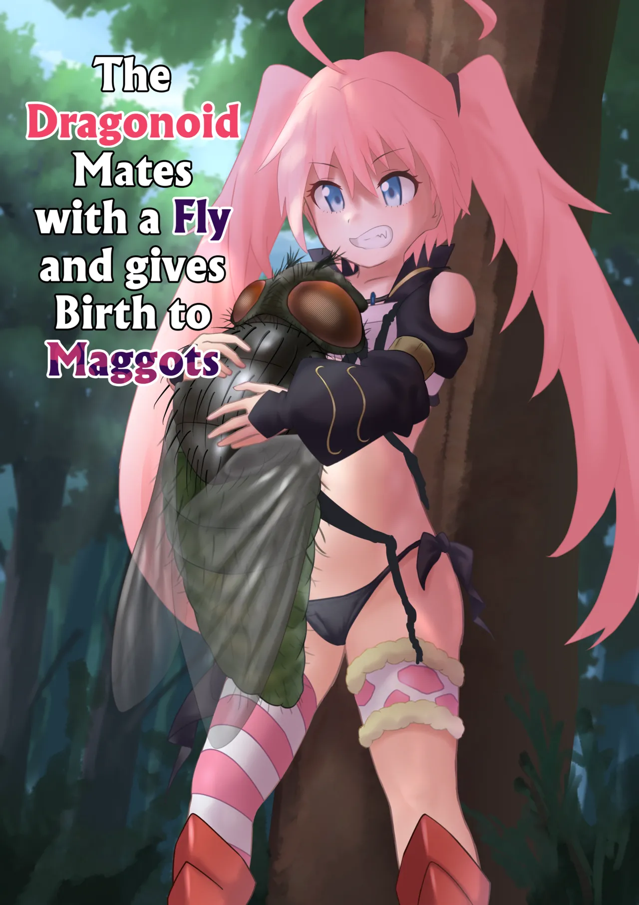 The Dragonoid Mates with a Fly and gives Birth to Maggots page 1 full