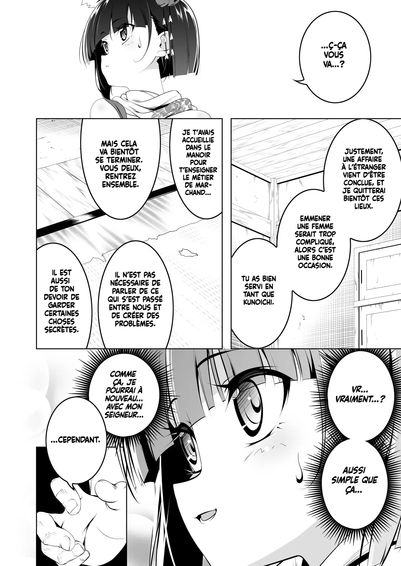 Botan, la kunoichi vicieuse et loyale - Vol 4 Koushoku no Chuugi Kunoichi Botan Shi page 9 full