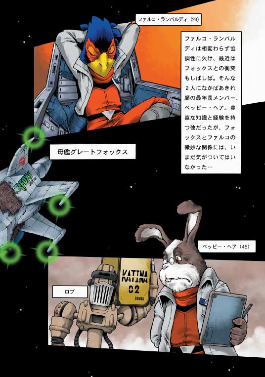 Star Fox: Farewell, Beloved Falco page 3 full