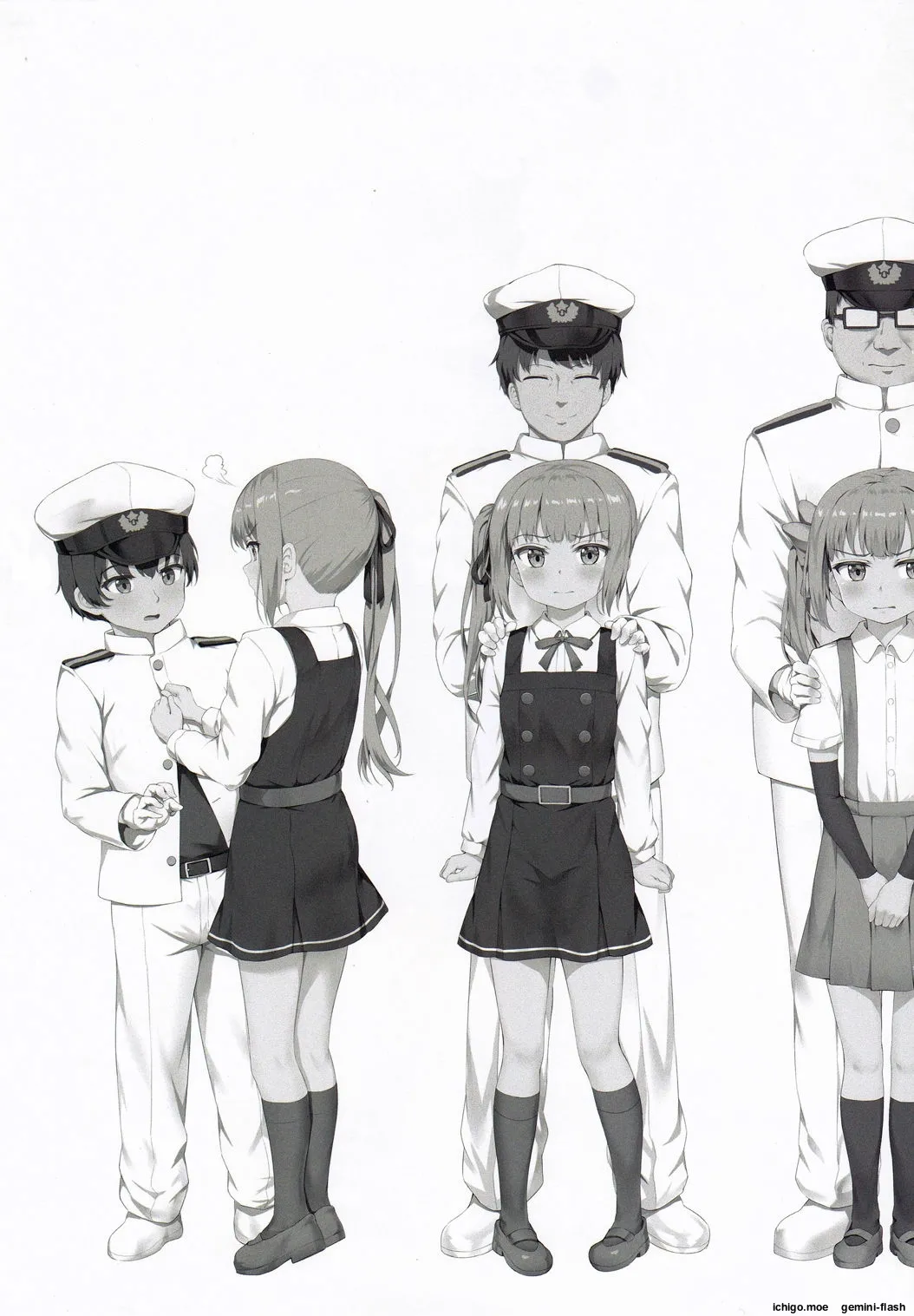 Ironna Teitoku to Kasumi-chan no Ecchi na Illust Bon page 3 full