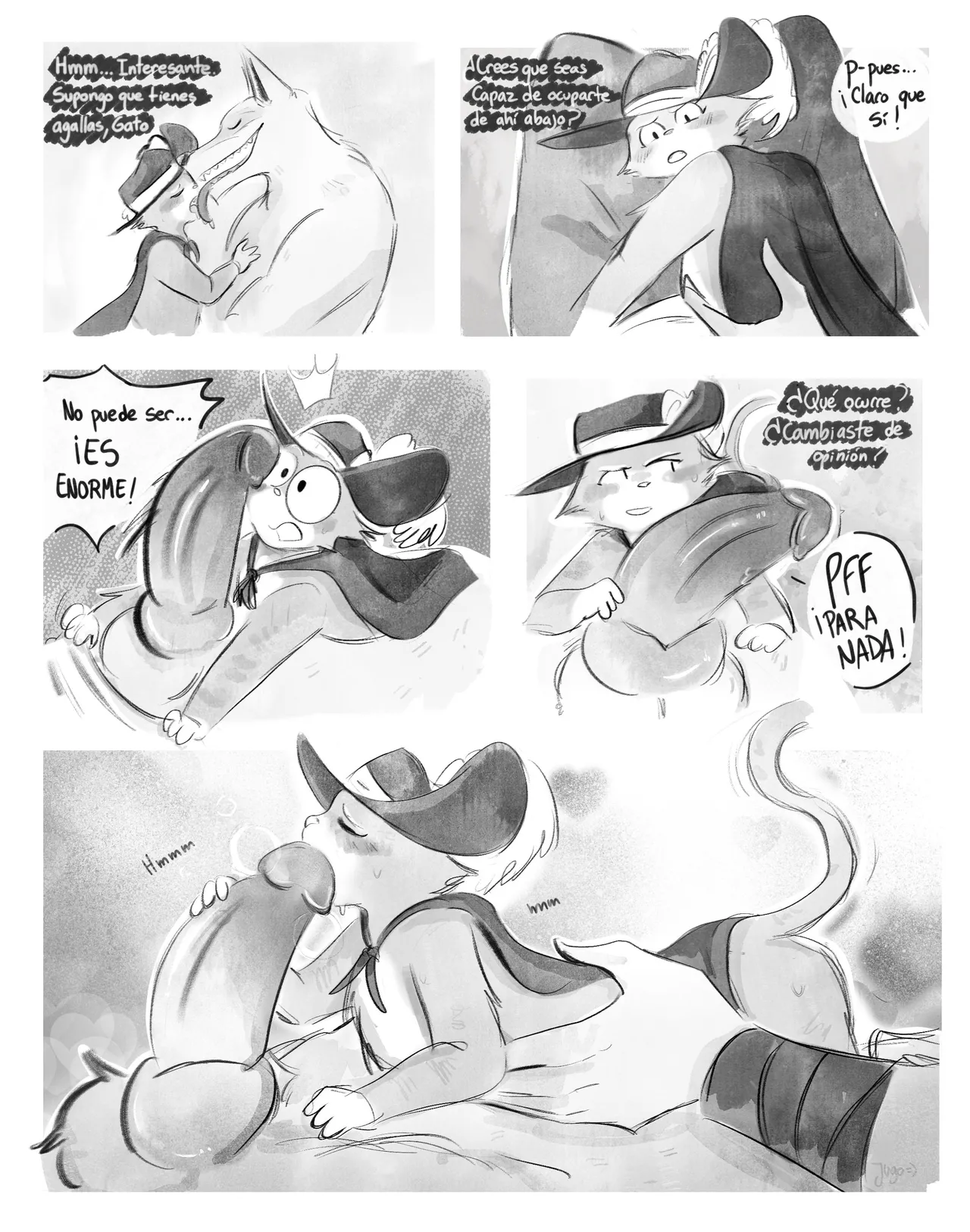 Puss x Death Comic page 10 full