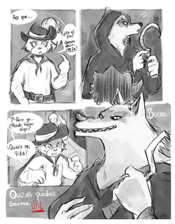 Puss x Death Comic