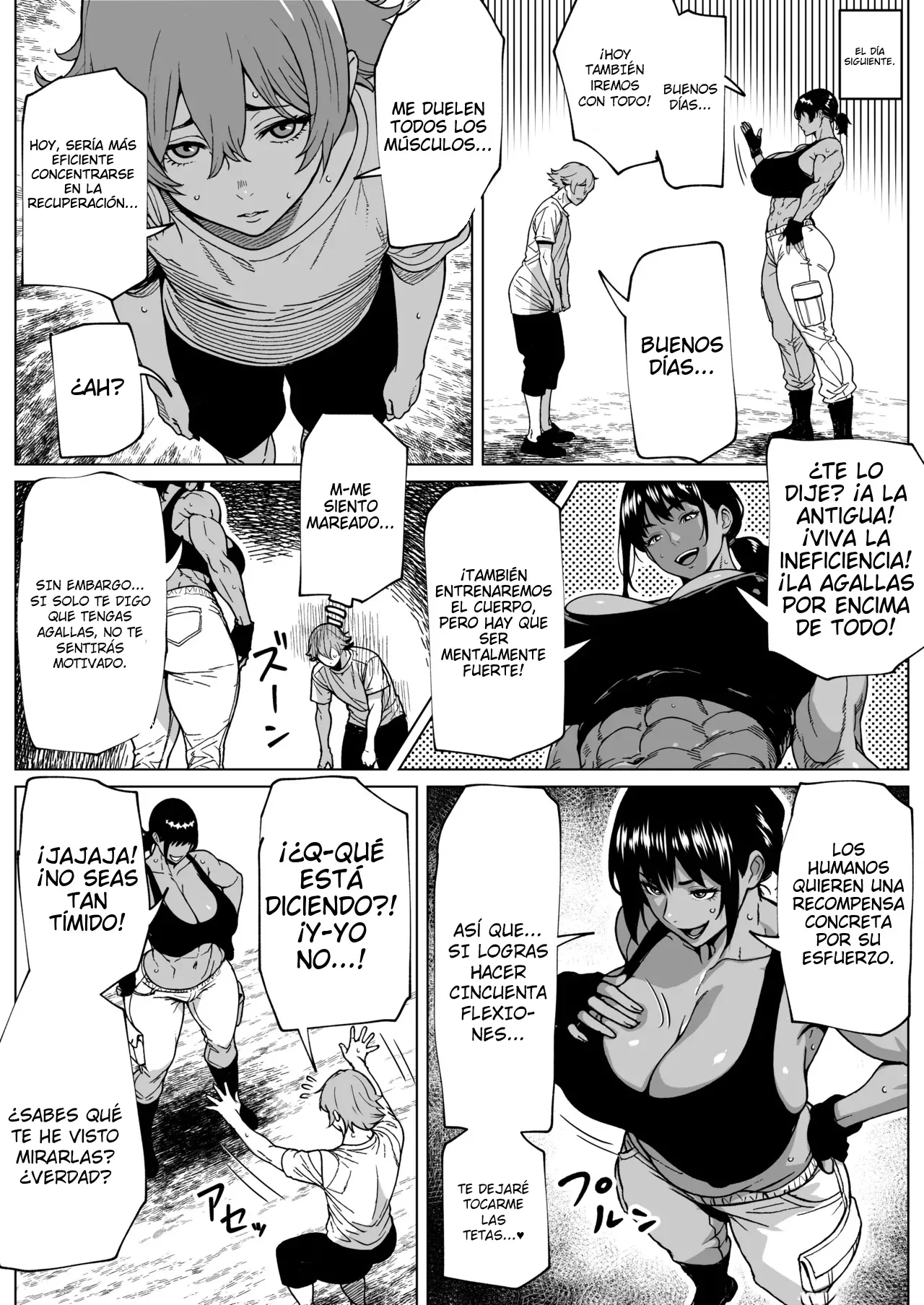 Futanari Kyoukan no H na Kyouka Gasshuku｜El campo de entrenamiento de la maestra futanari page 5 full