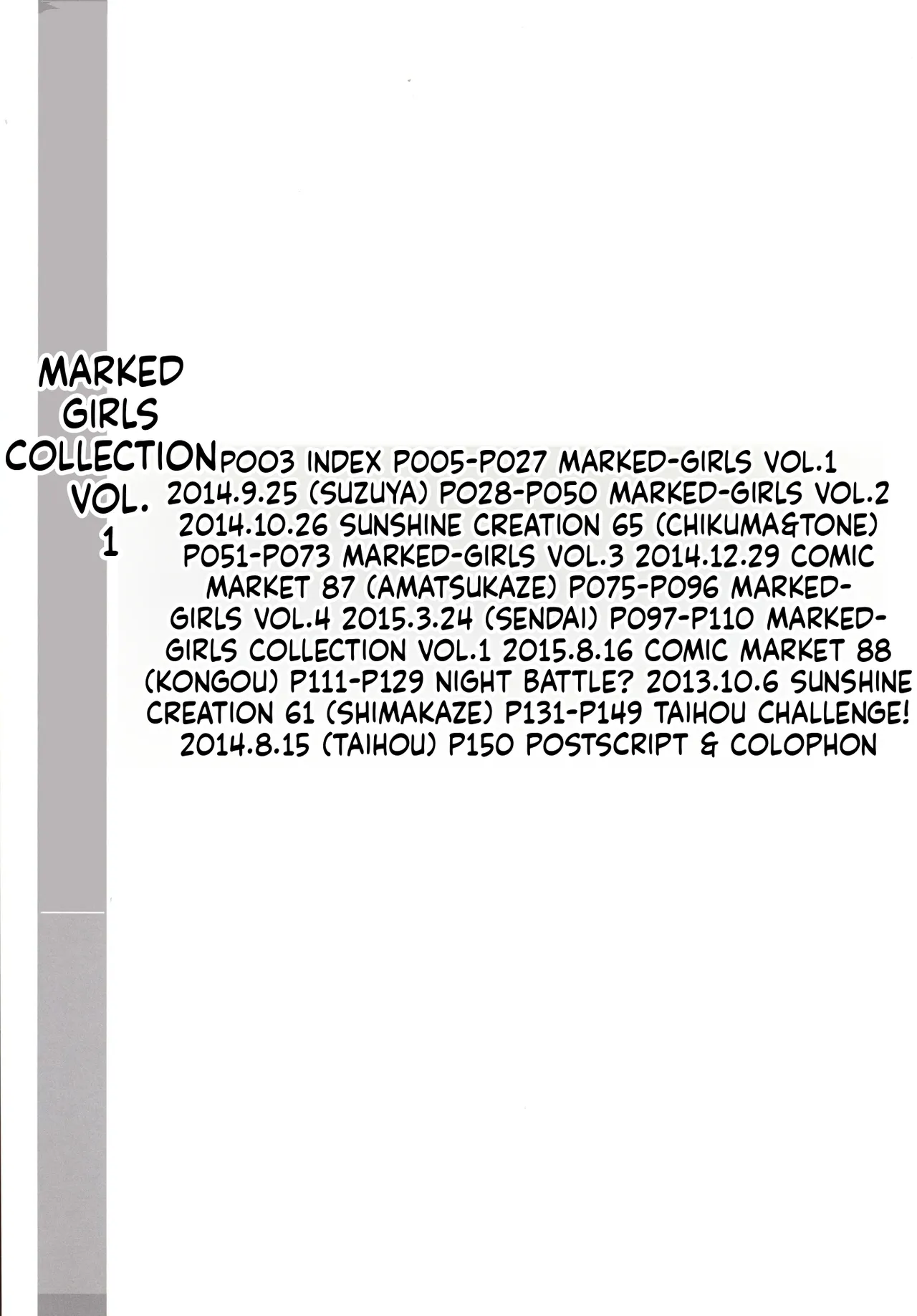Marked girls Collection Vol.1 page 3 full
