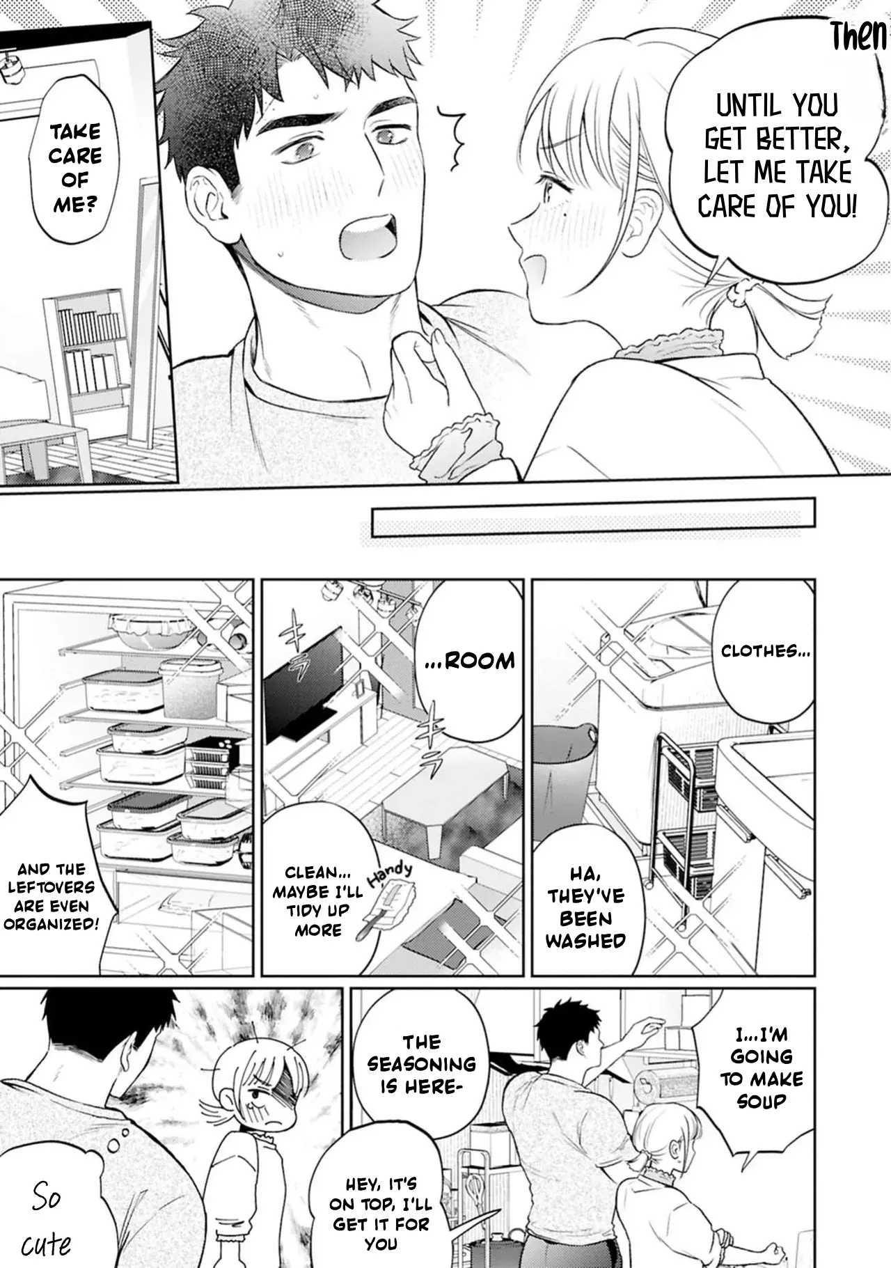 Nani hoshii? Sewa yaki kareshi ni amaa~ igohou shi | What do you want me to do? Sweet service from your caring boyfriend page 8 full