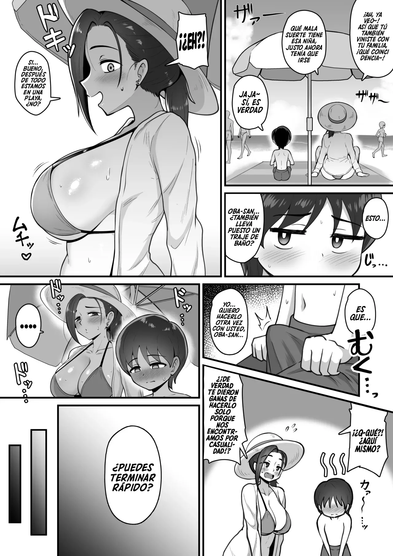 Tomodachi no Ie ni Tomari ni Itta Hi Tsuzuki no Honban｜La madre de mi amigo page 9 full