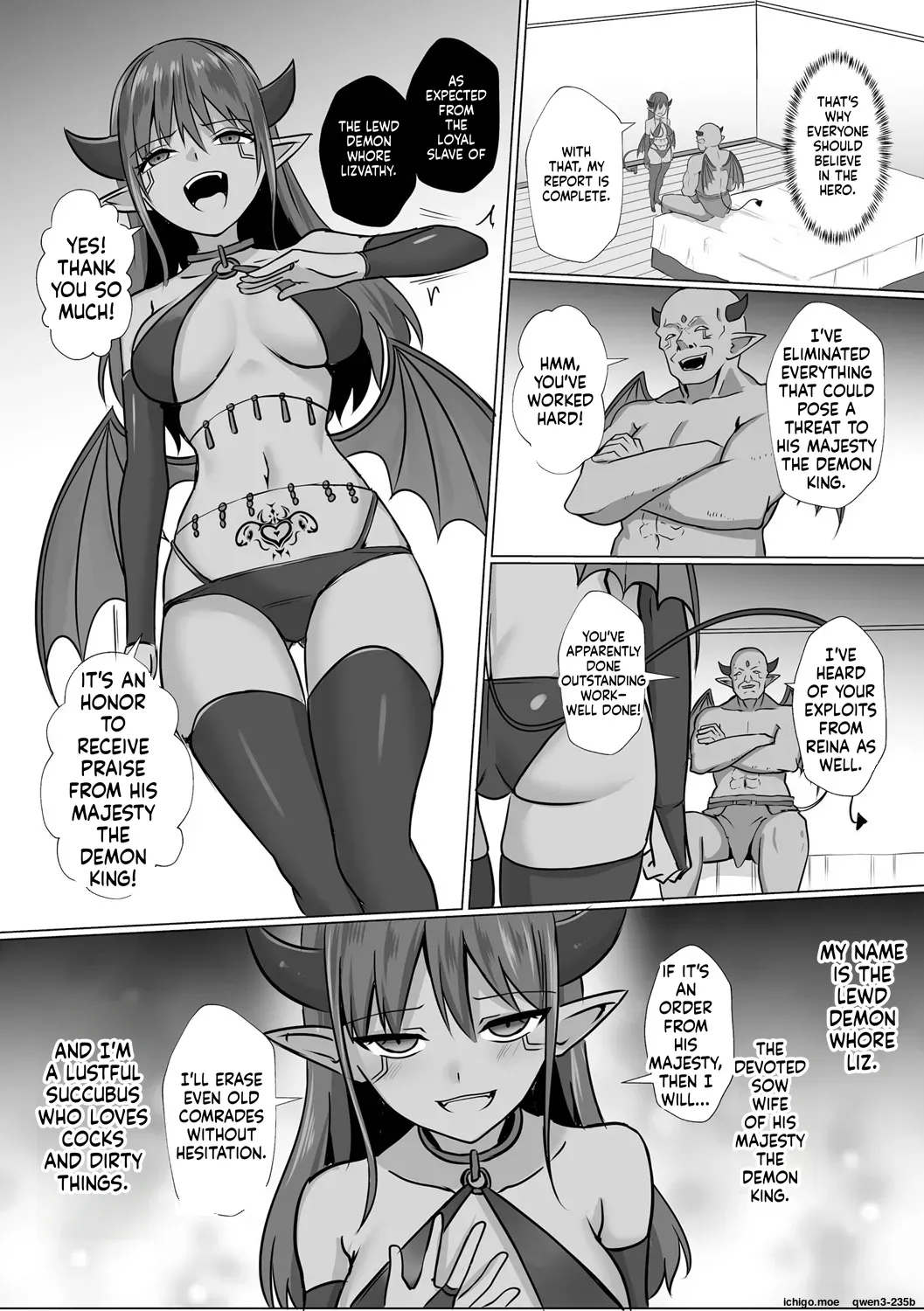 Inma Shouki Liz Ch. 2 | Succubus princess Liz ch.2 page 3 full