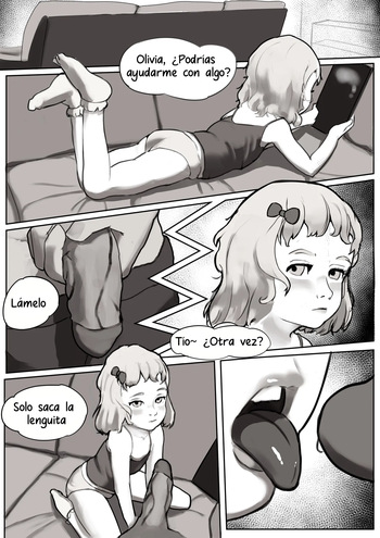 Mini comic tío x sobrina cover