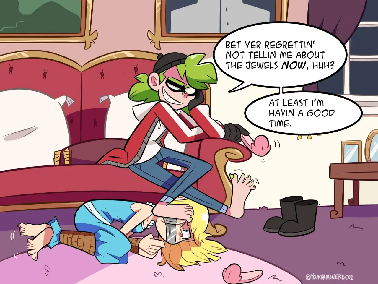 Maxie Gets Owned page 1 full