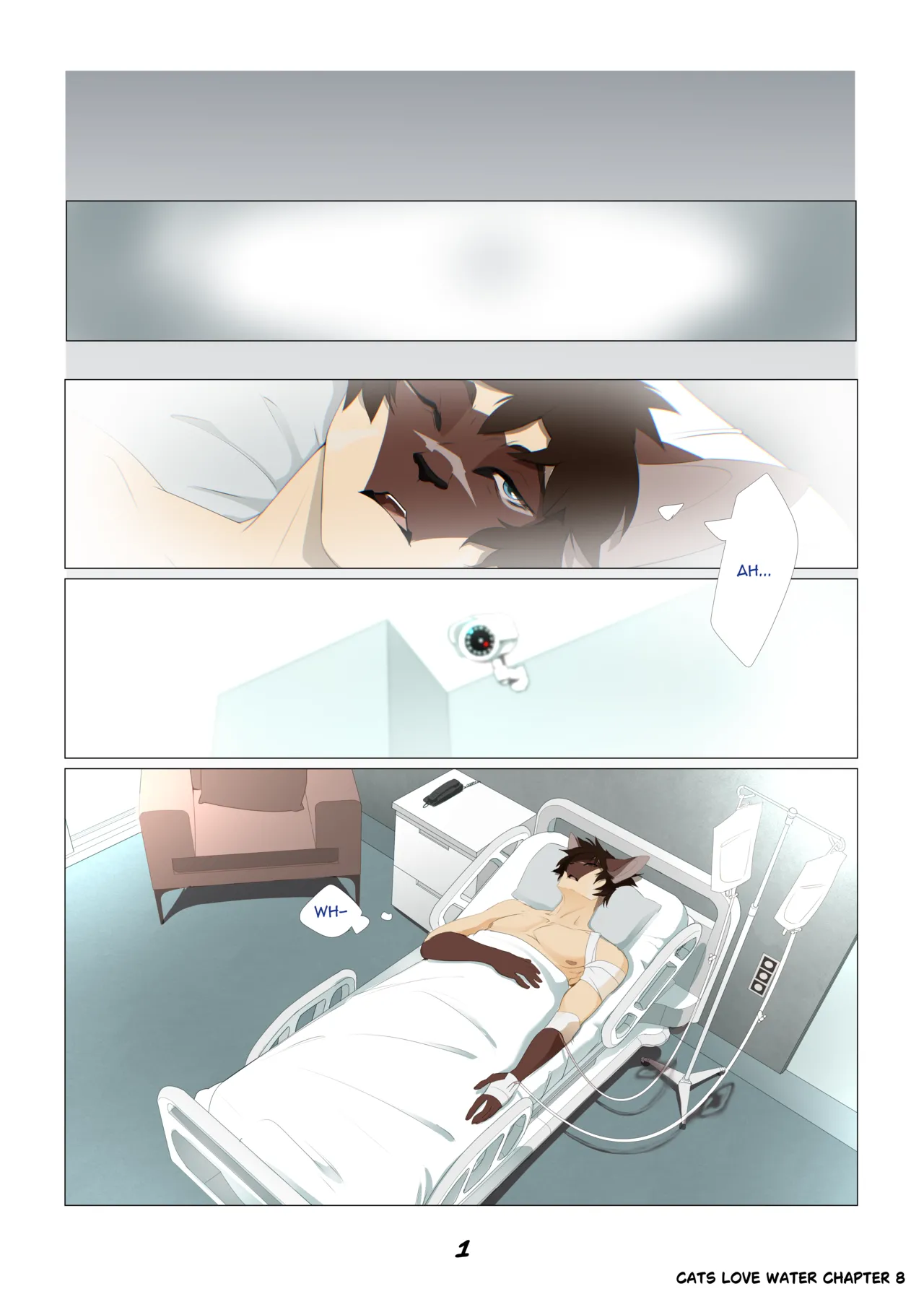 Cats Love Water 8 page 2 full