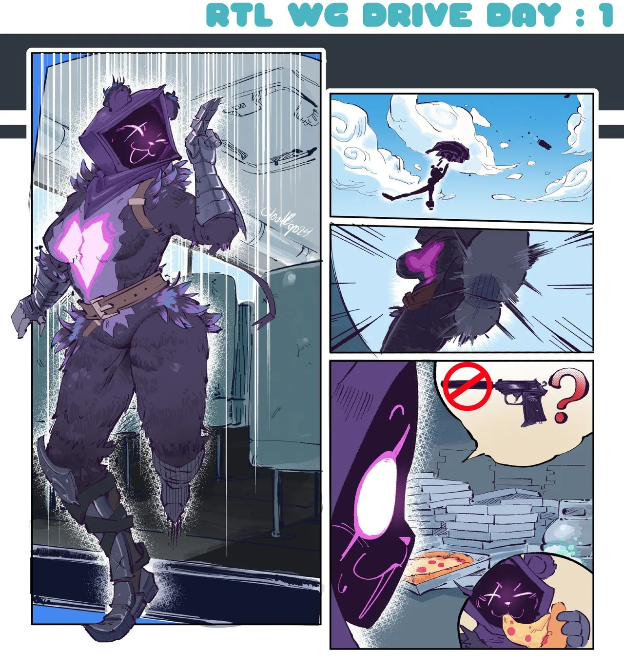 Raven Team Leader WG Drive Complete Sequence by CloudBoyo page 1 full